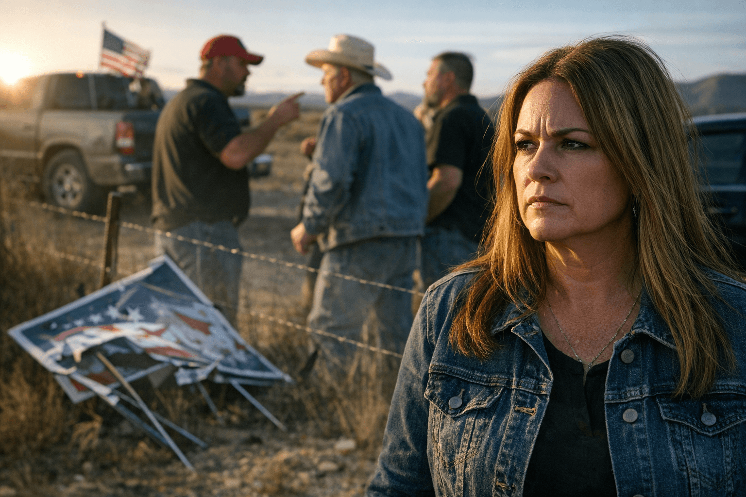 Amy Barela Campaign Sign Controversy Stirs Otero County GOP Tensions