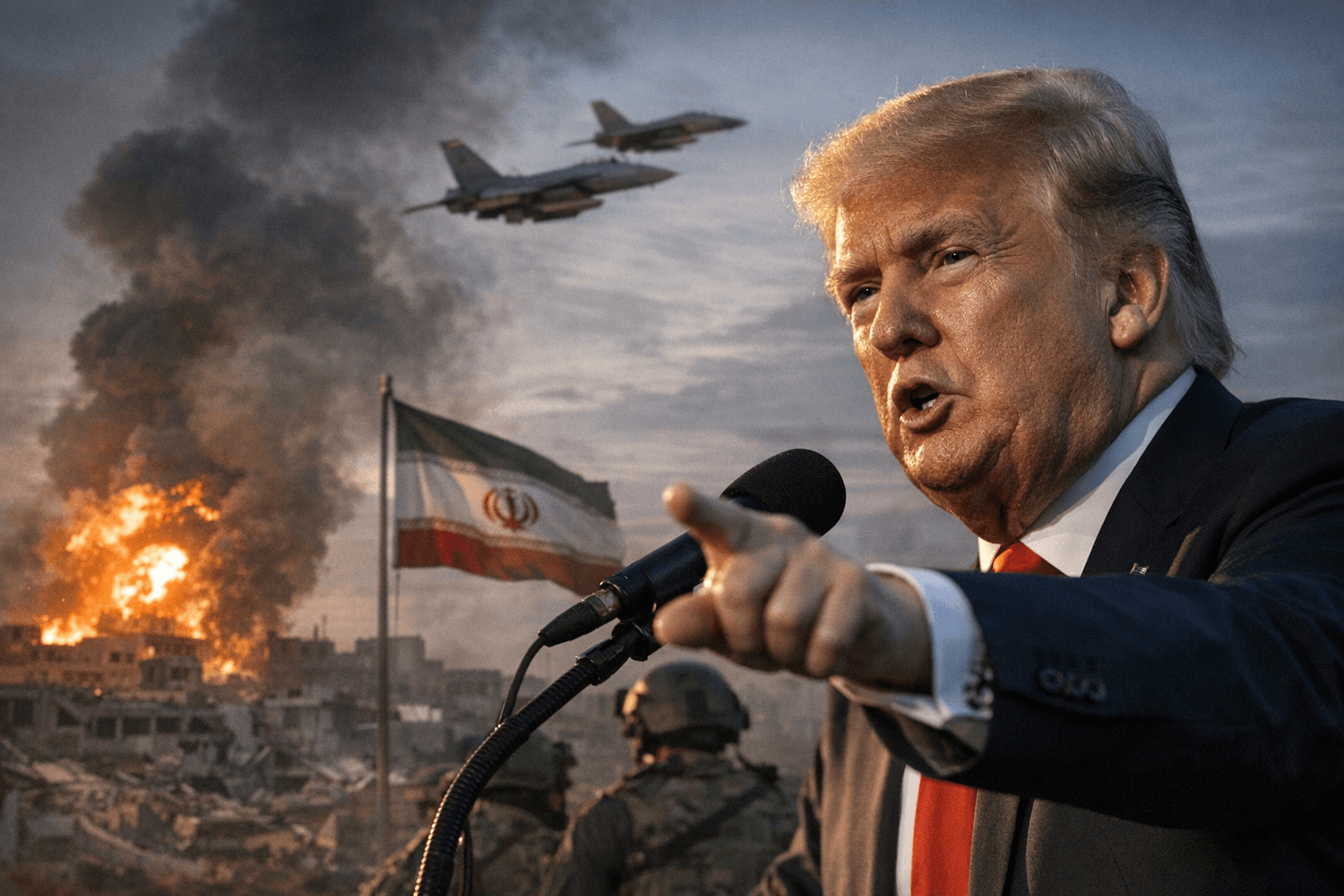 Trump Warns Iran on Ceasefire Neither Side Seems to Agree On