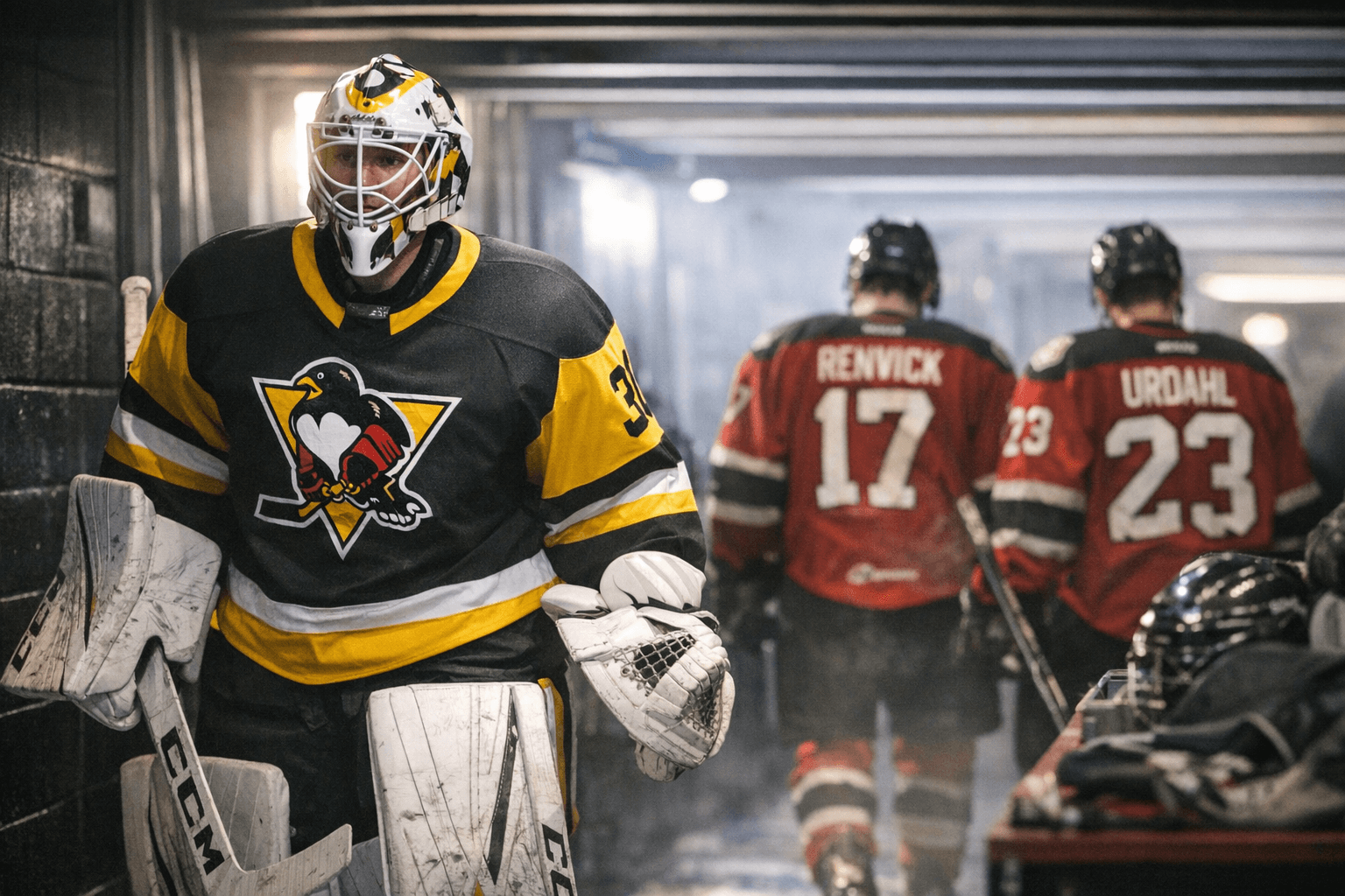 Penguins Shuffle Roster, Recalling Pavlenko While Sending Renwick, Urdahl to Wheeling