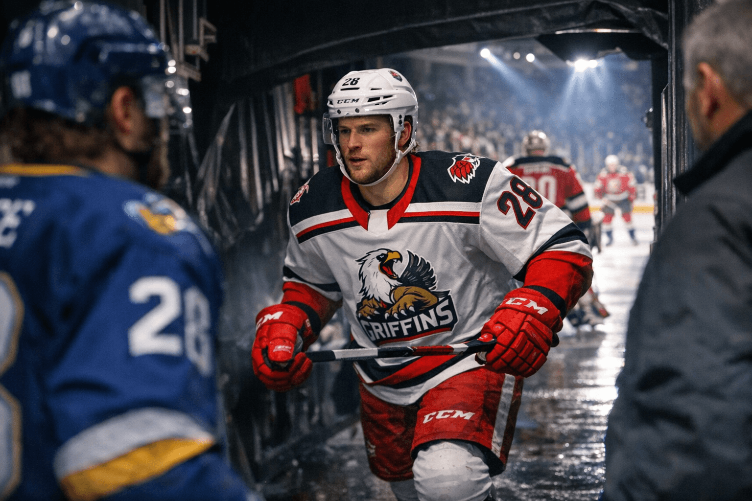 Griffins Recall Forward Michael Milne From Toledo for Playoff Stretch