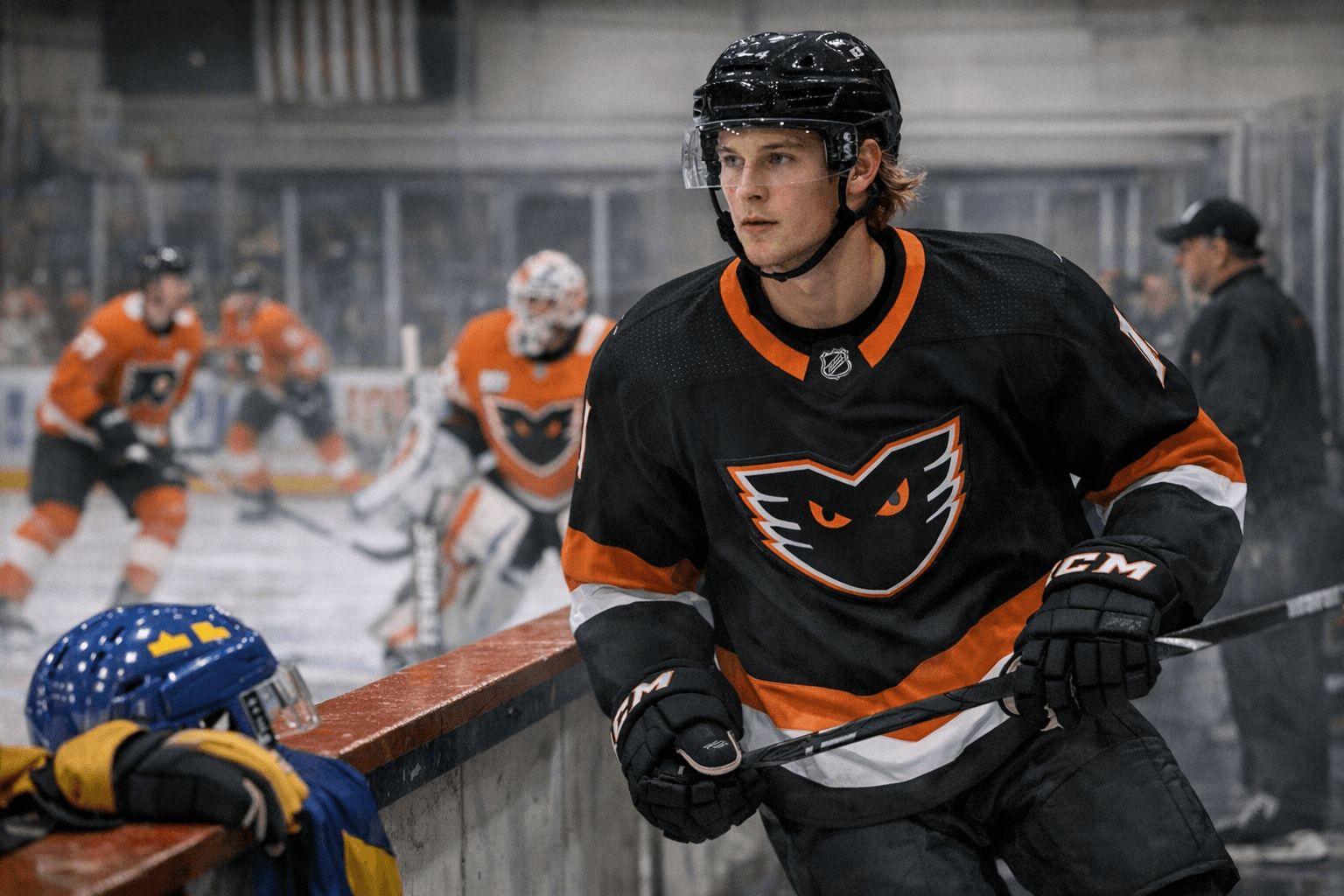 Flyers Sign Berglund to ELC, Swedish Forward Joins Phantoms on Tryout