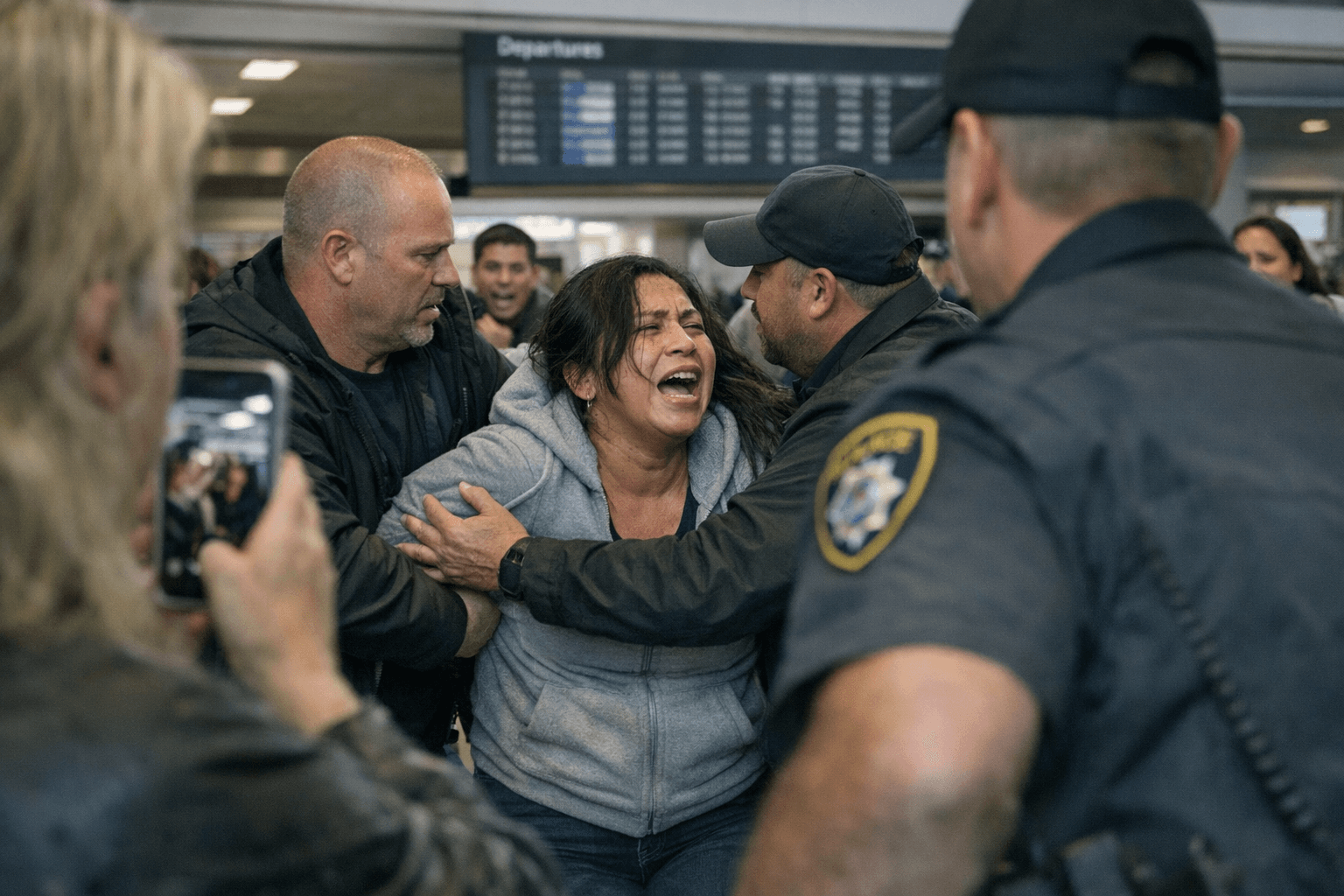 New 911 Audio, Video Reveal Chaos During ICE Arrest at SFO
