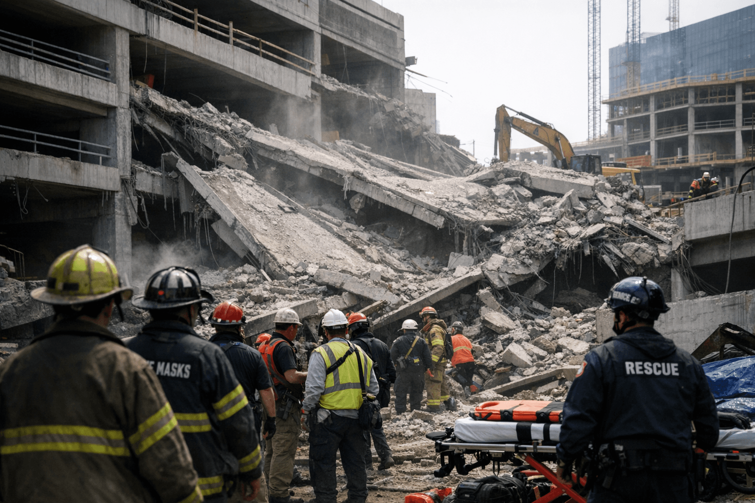 Philadelphia Parking Garage Collapse Kills One, Leaves Two Workers Missing