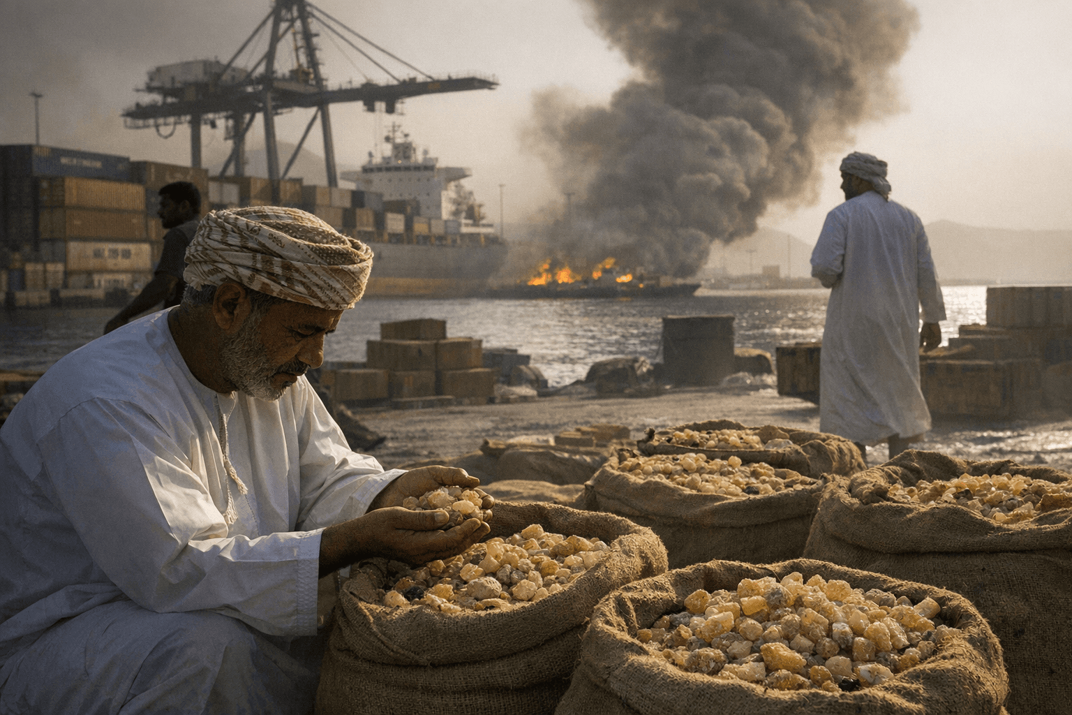 Iran War Disrupts Frankincense Trade, a Middle East Staple for Millennia