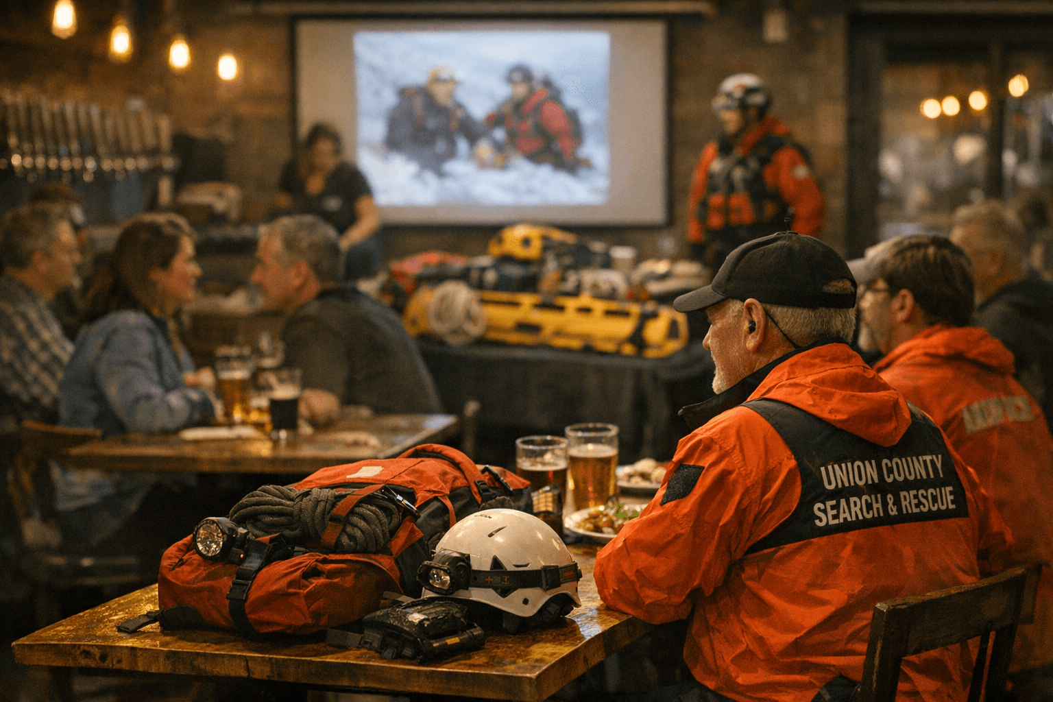 La Grande Taproom Hosts Dinner to Benefit Union County Search and Rescue