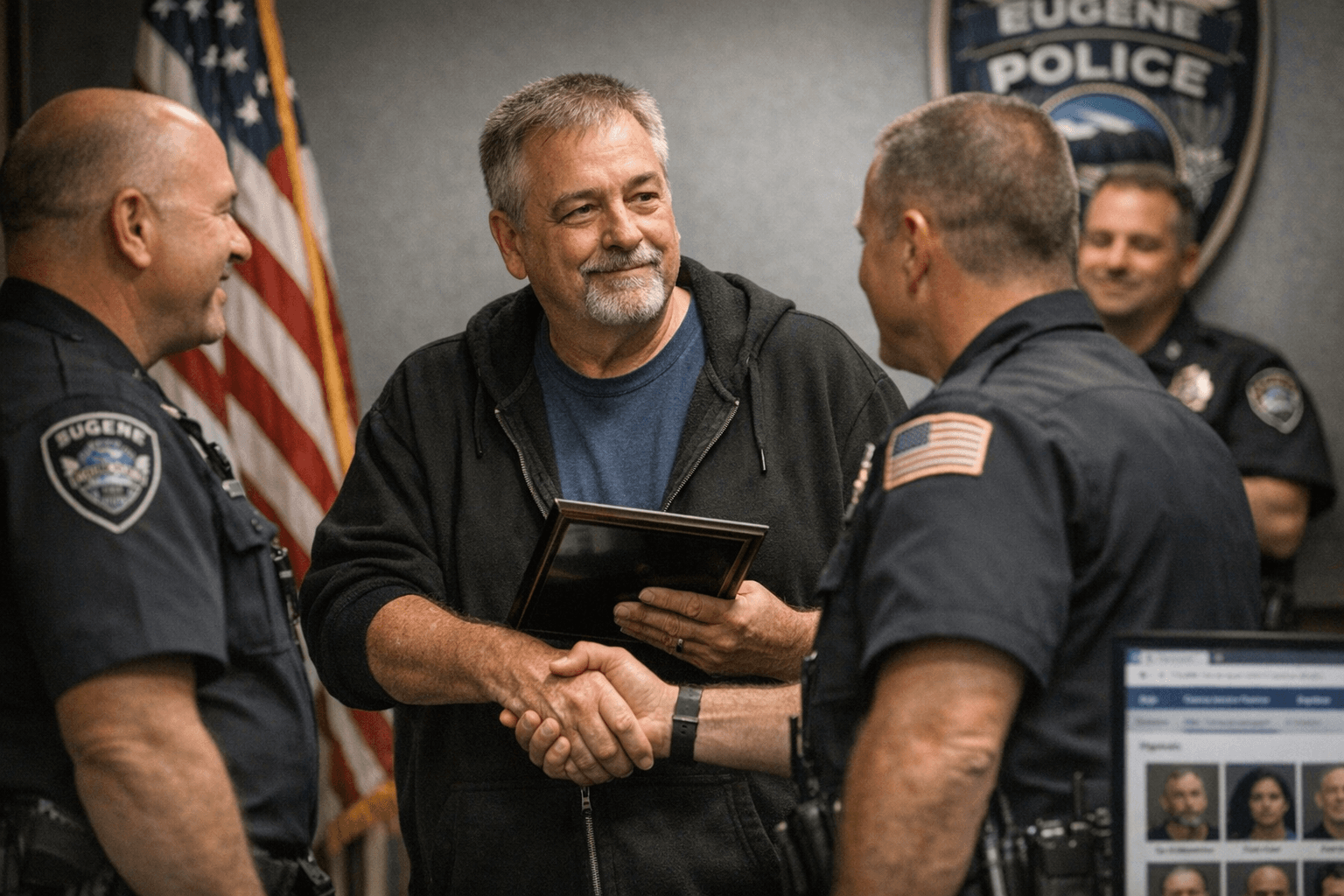 Eugene Police Honor Facebook Admin Who Built 91,000-Member Crime Page