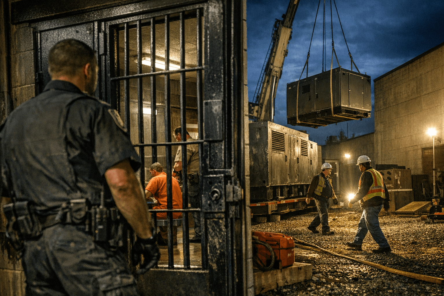 Kootenai County Jail Completes Planned Outage During New Generator Installation