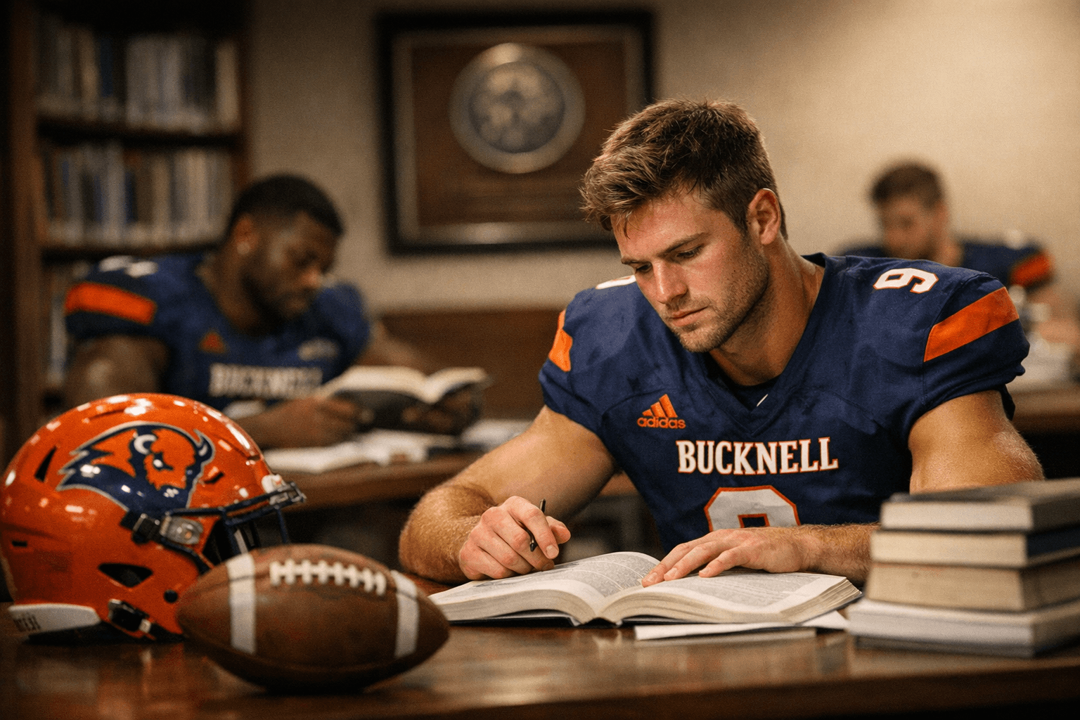 Nine Bucknell Bison Football Players Earn 2026 NFF Academic Honor