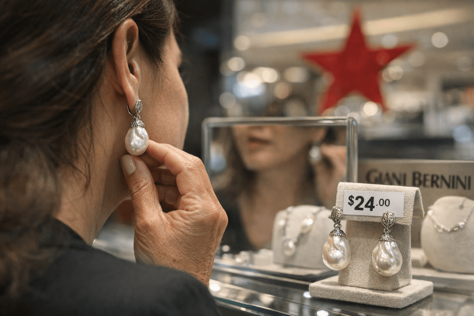 Grab Giani Bernini Baroque Pearl Drop Earrings for $24 at Macy’s — 70% Off Now!
