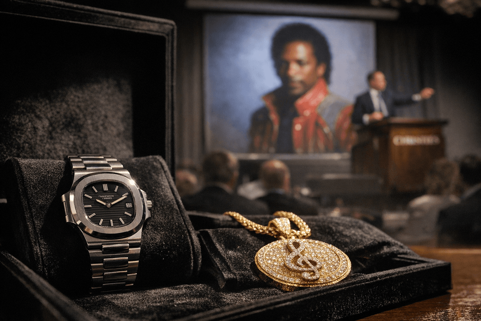 Quincy Jones Estate Brings Patek Philippe, Gold Pendant to Christie's Geneva Sale