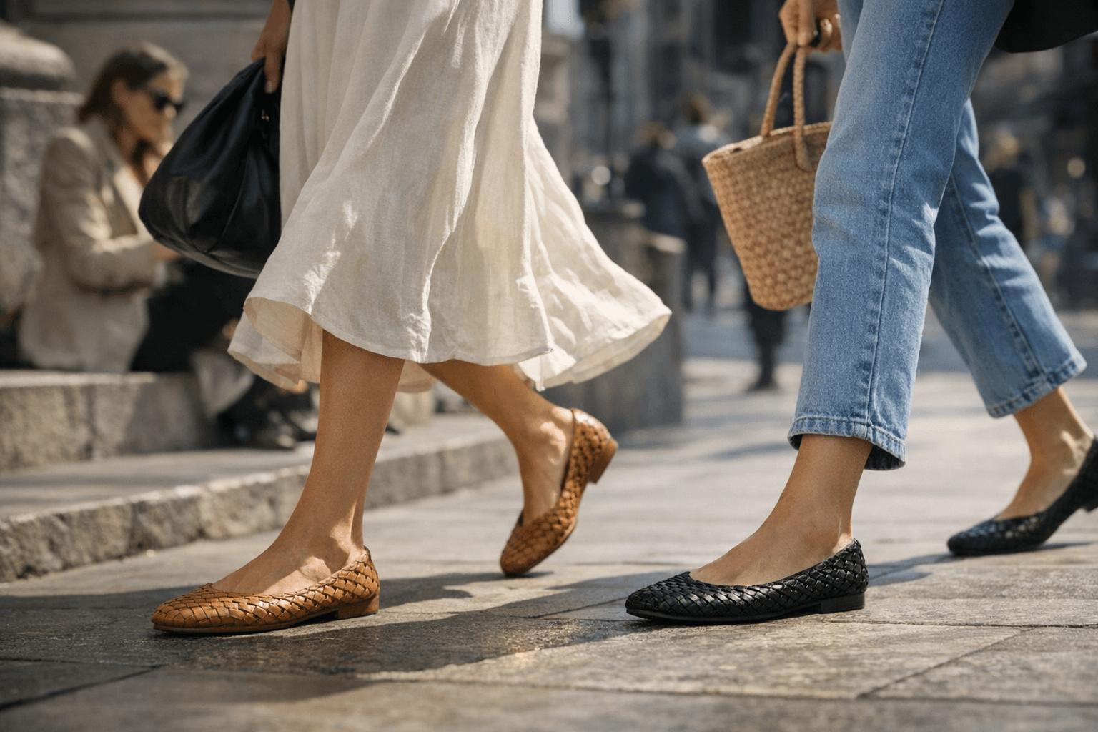 Woven Ballet Flats Are the Season's Easiest Shoe Upgrade Right Now