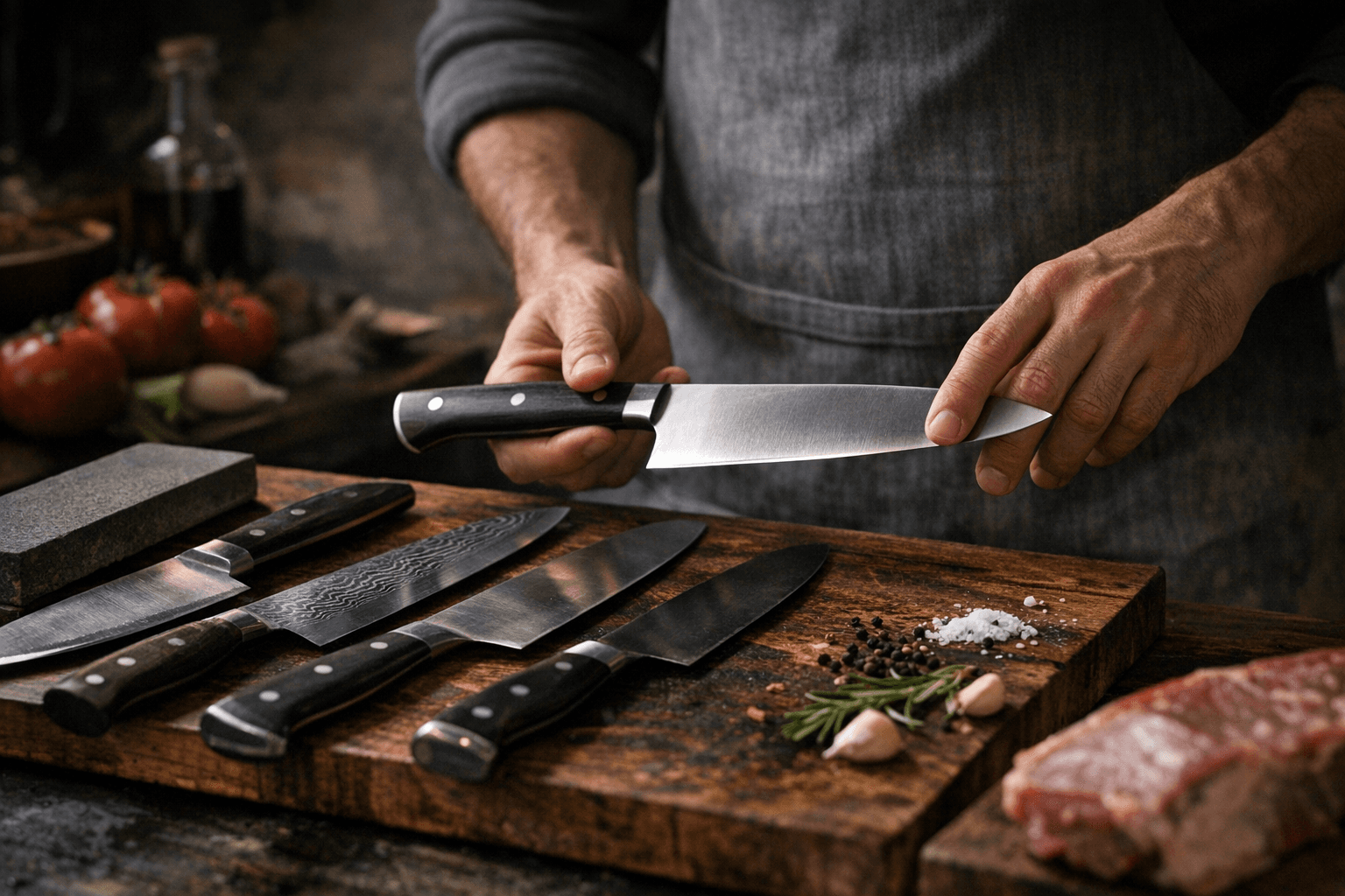 סכין שף לבית: איך בוחרים להב, פלדה ותקציב נכון