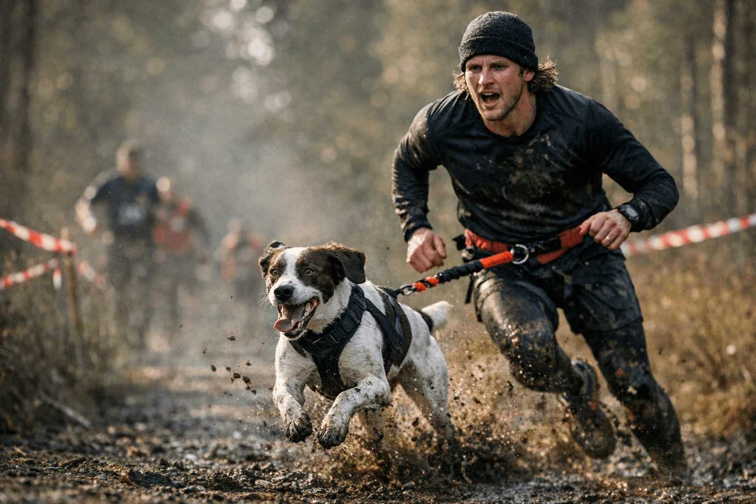 Jack Avery Wins Midlands Canicross Title, Rescue Dog Opal Sealing the Deal
