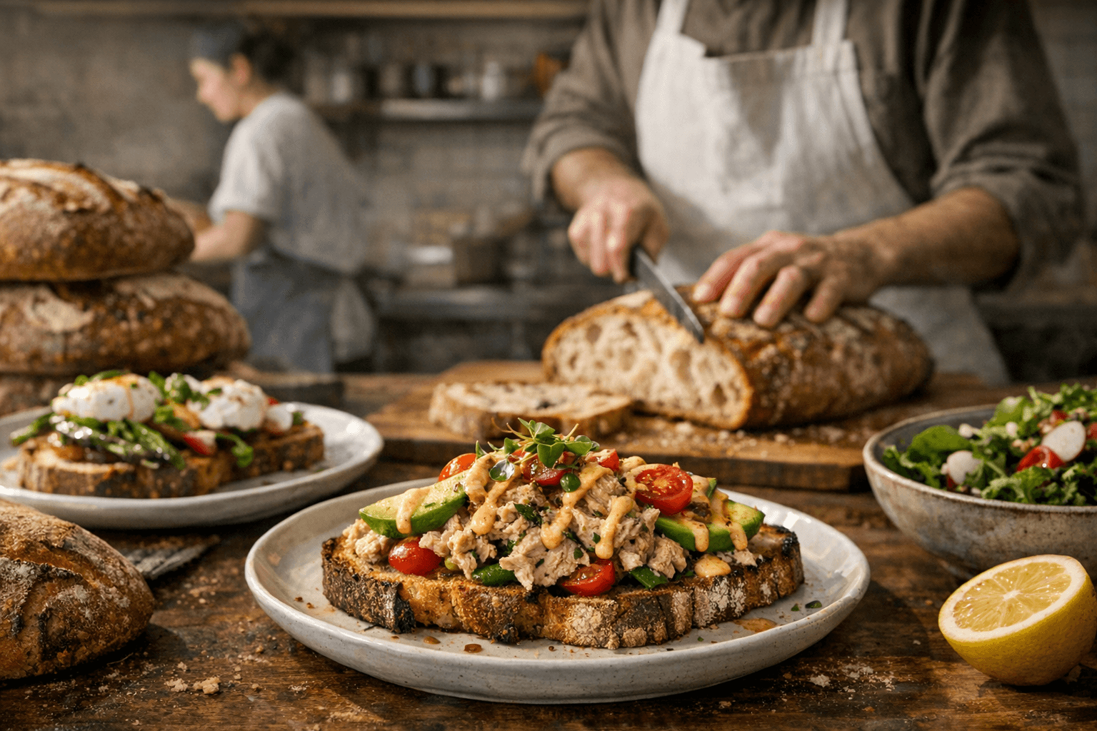 Le Pain Quotidien Builds Spring Menu Around Freshly Baked Sourdough Wheat