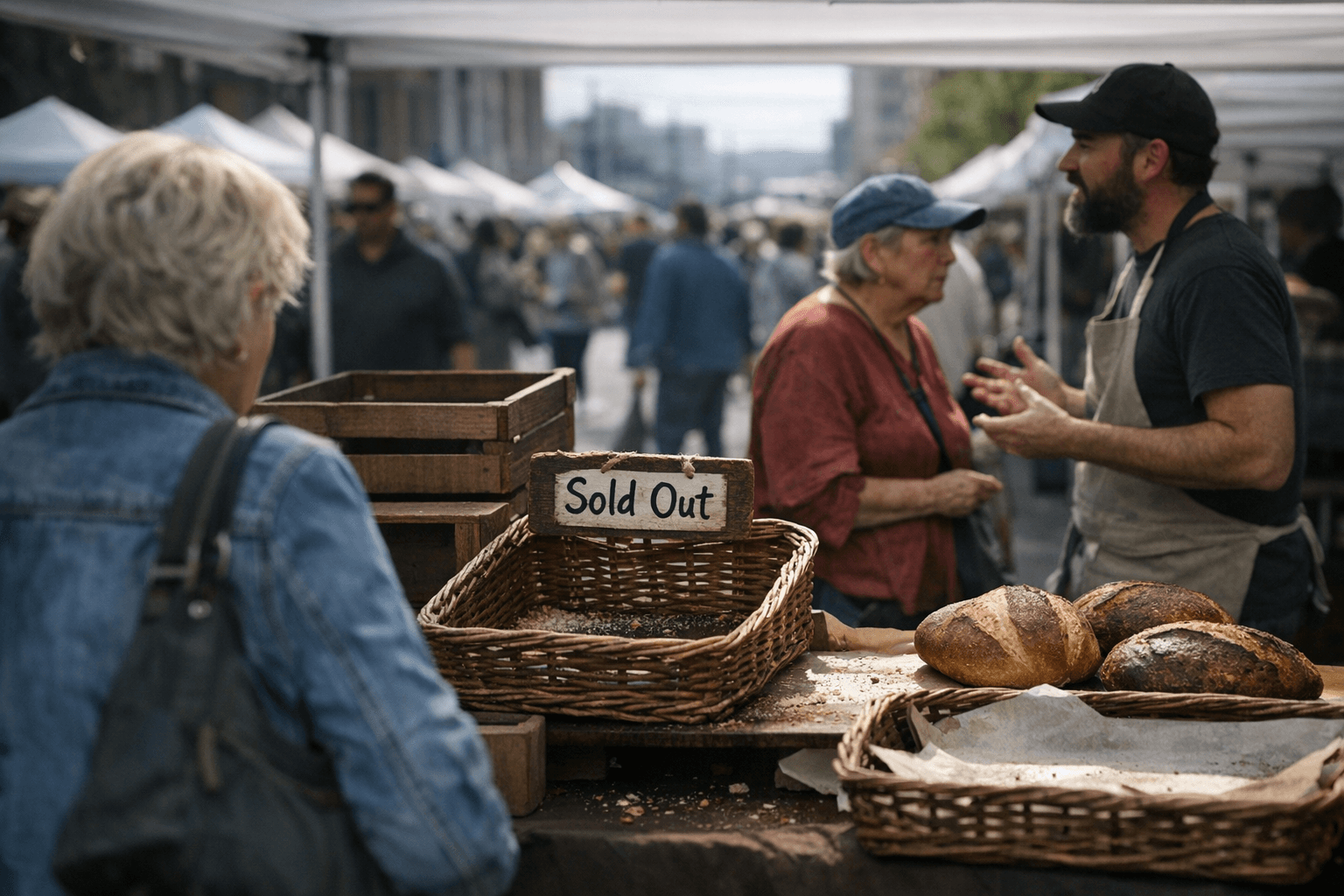 Tacoma Farmers Market Sourdough Vendors Sell Out by Noon on Opening Day
