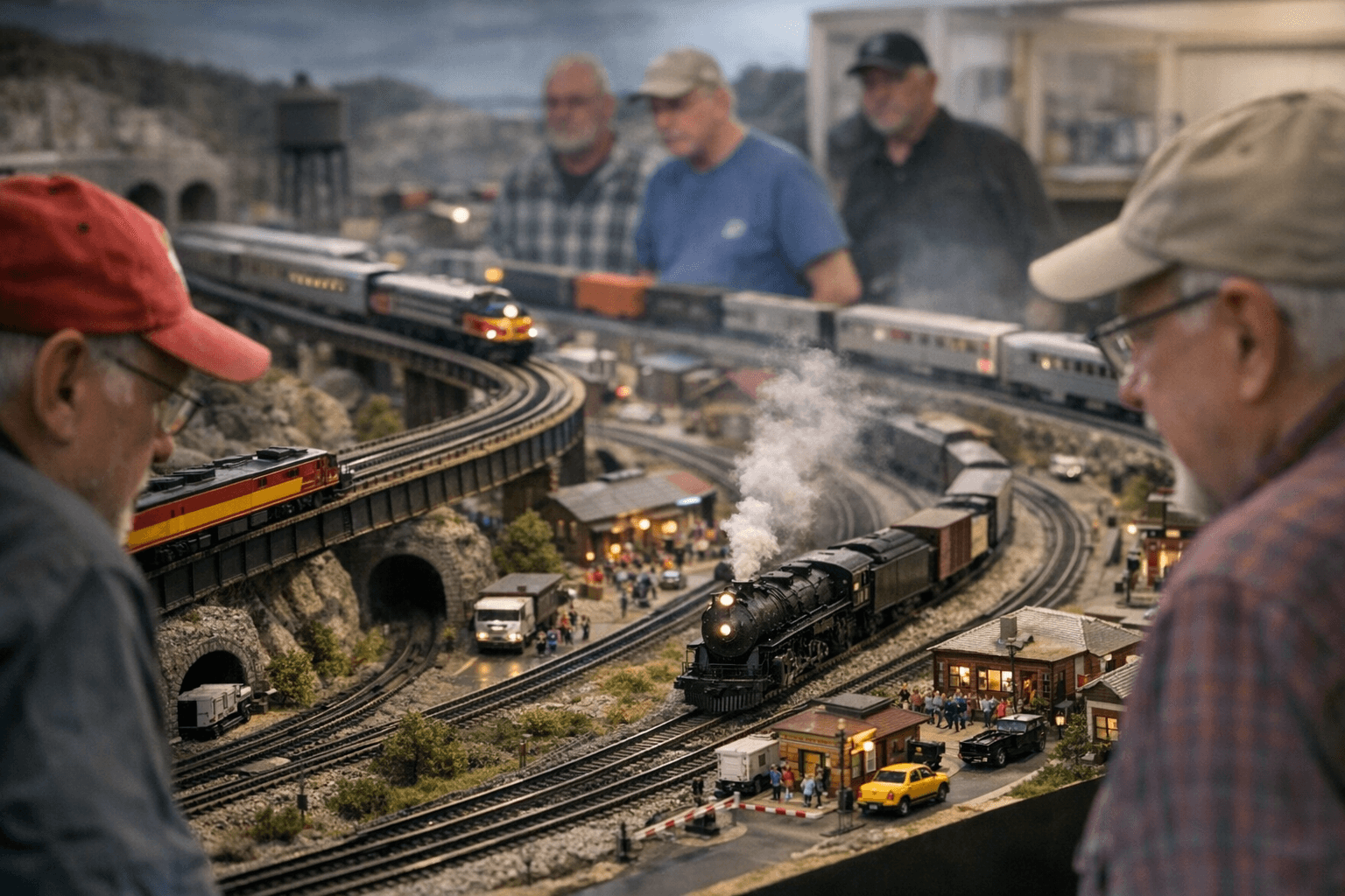 St. James Model Railroad Club Opens Doors With 11 Trains Running Simultaneously