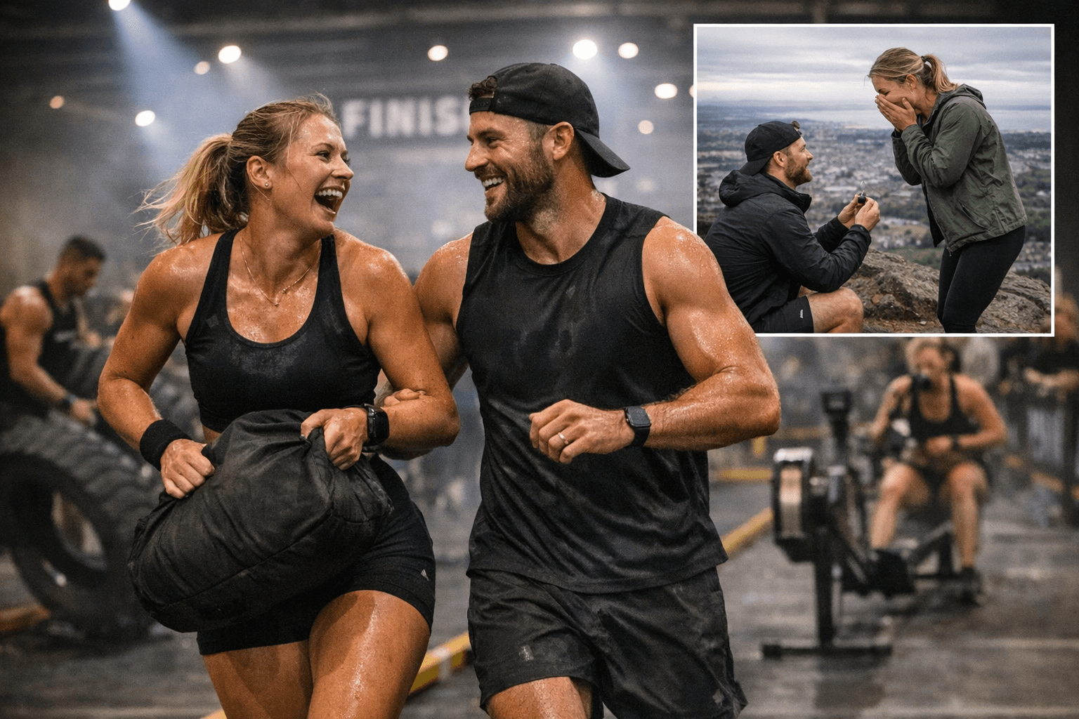 Woman Turns Hinge Match Into HYROX Race Date, Sparks Engagement