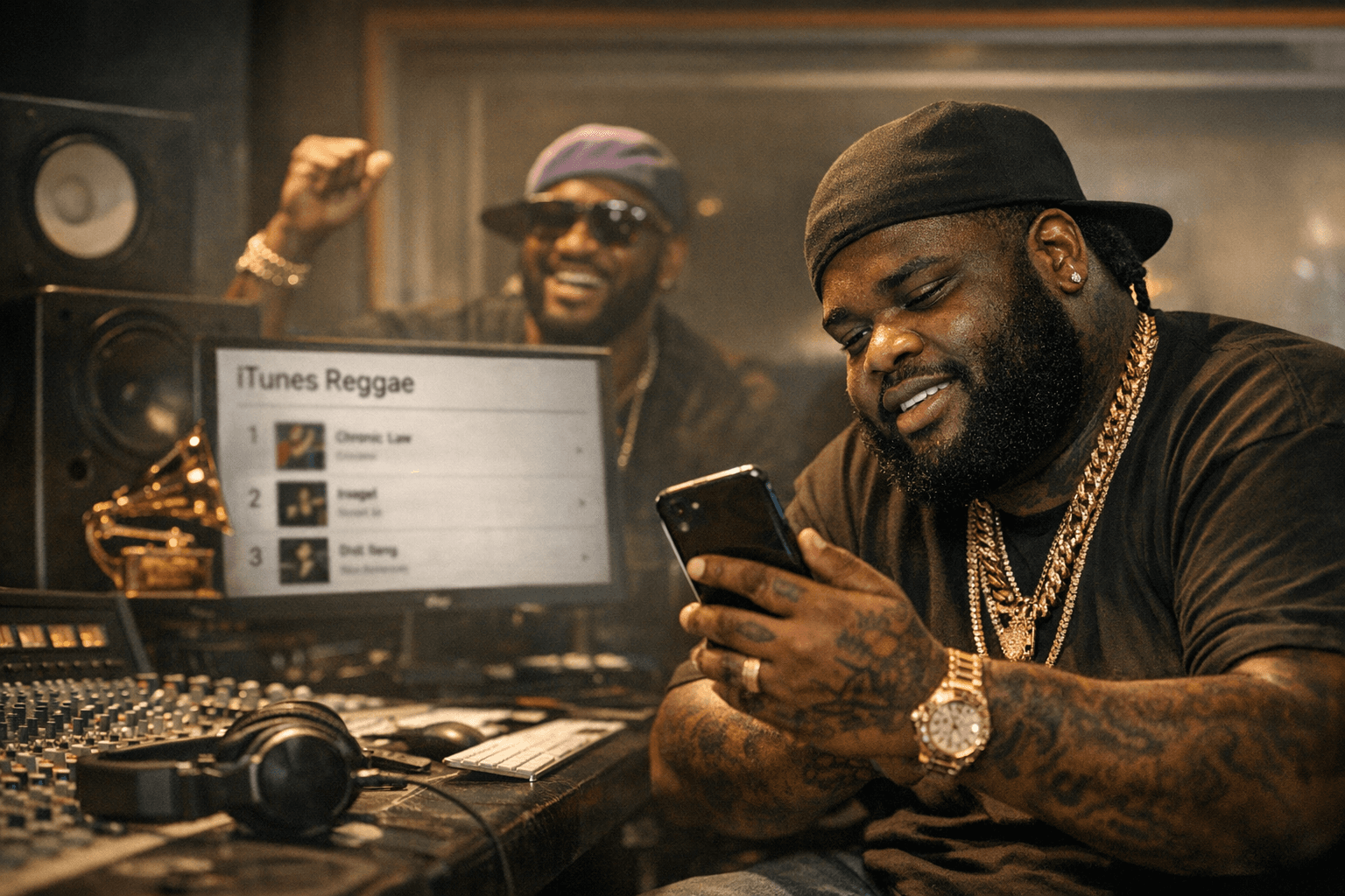 Chronic Law, Pimpdon Records Reach No. 4 on U.S. iTunes Reggae Chart