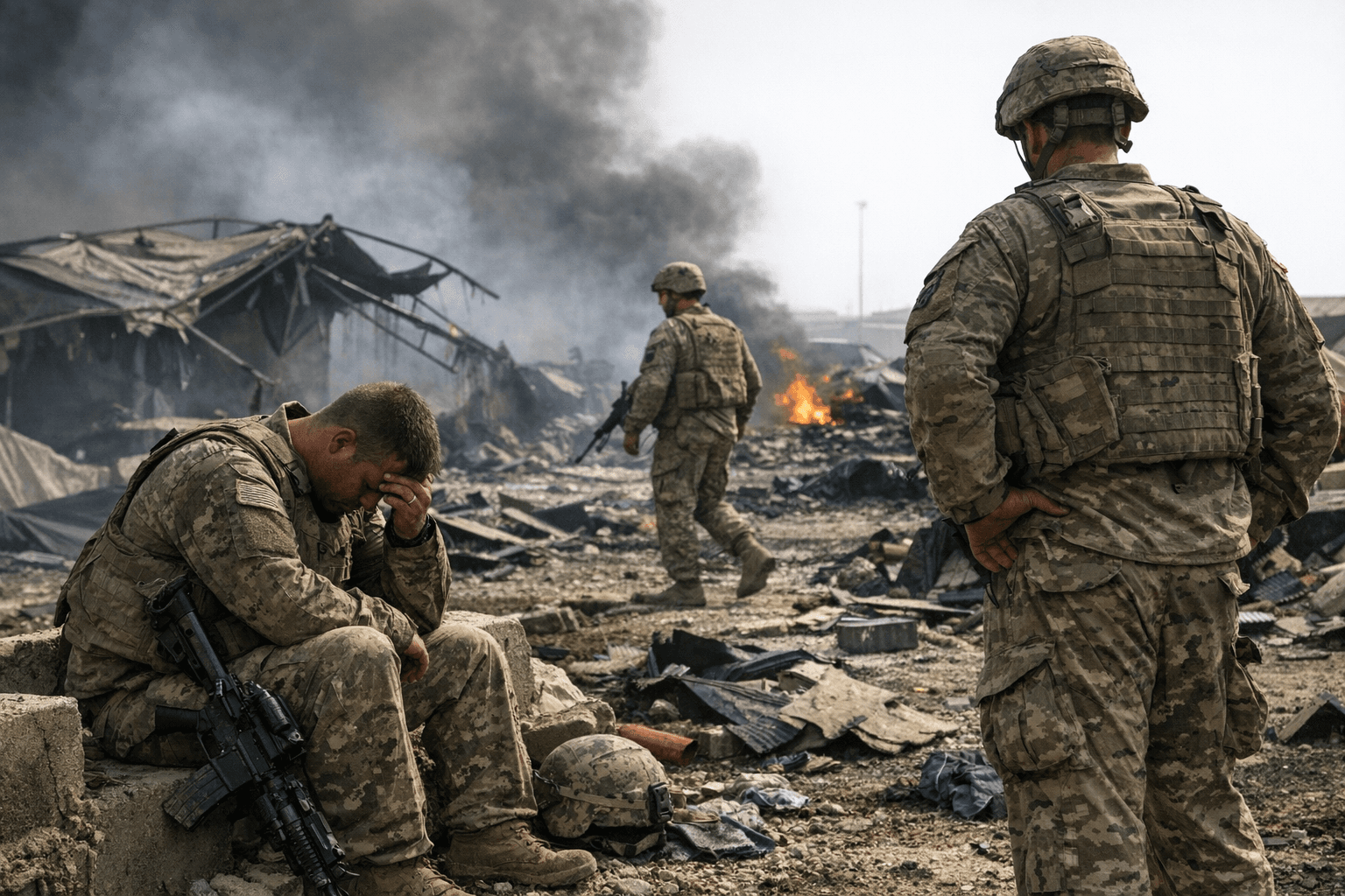 Survivors of Iran Attack Dispute Pentagon Account, Say Unit Was Left Exposed