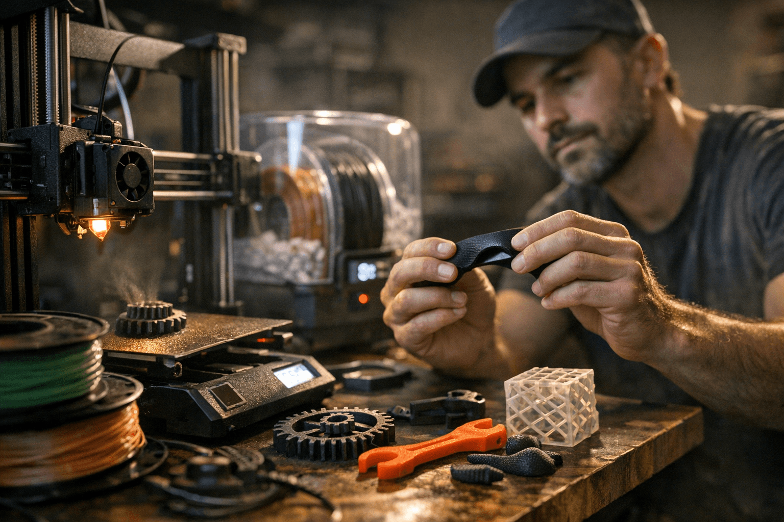 Hobbyist Guide to Printing Flexible, Abrasive, and Specialty Filaments Successfully