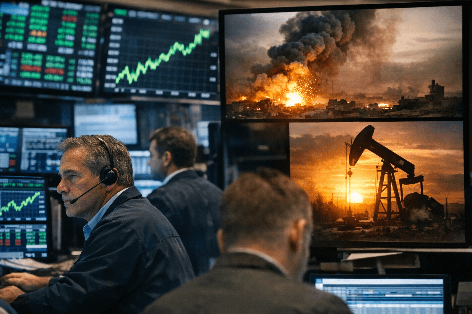 U.S. Stocks Rise as Ceasefire Hopes Outweigh Energy Cost Concerns