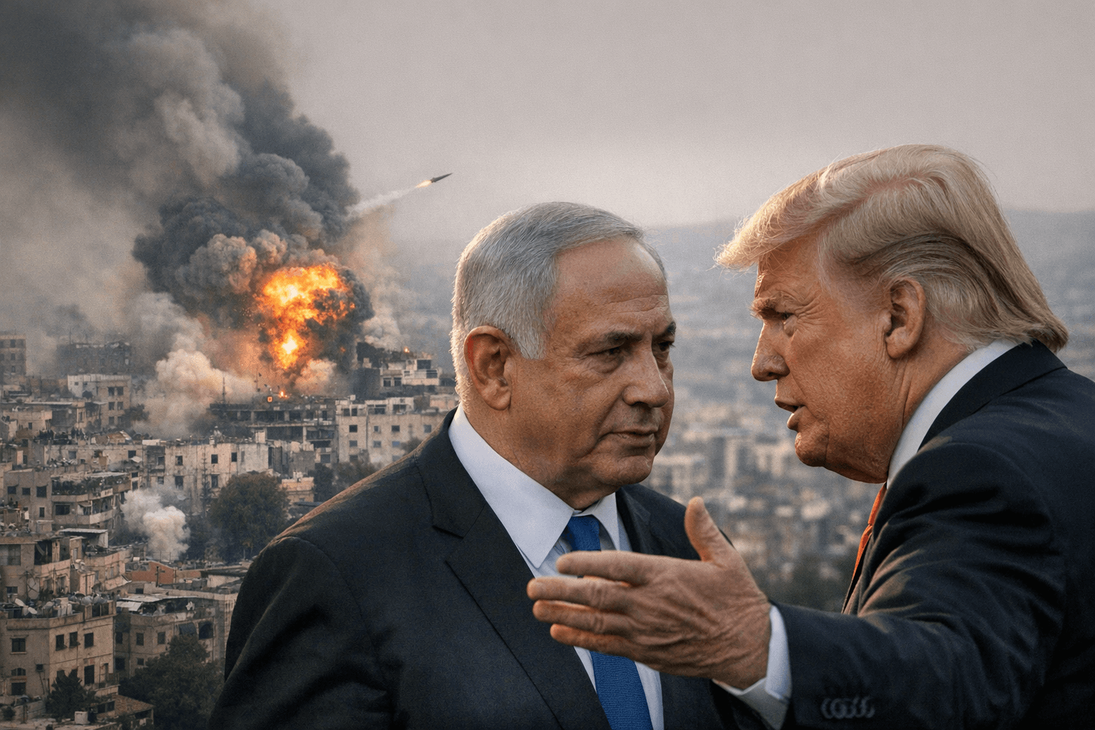 Trump Asks Netanyahu to Scale Back Lebanon Strikes, Citing Iran Peace Talks