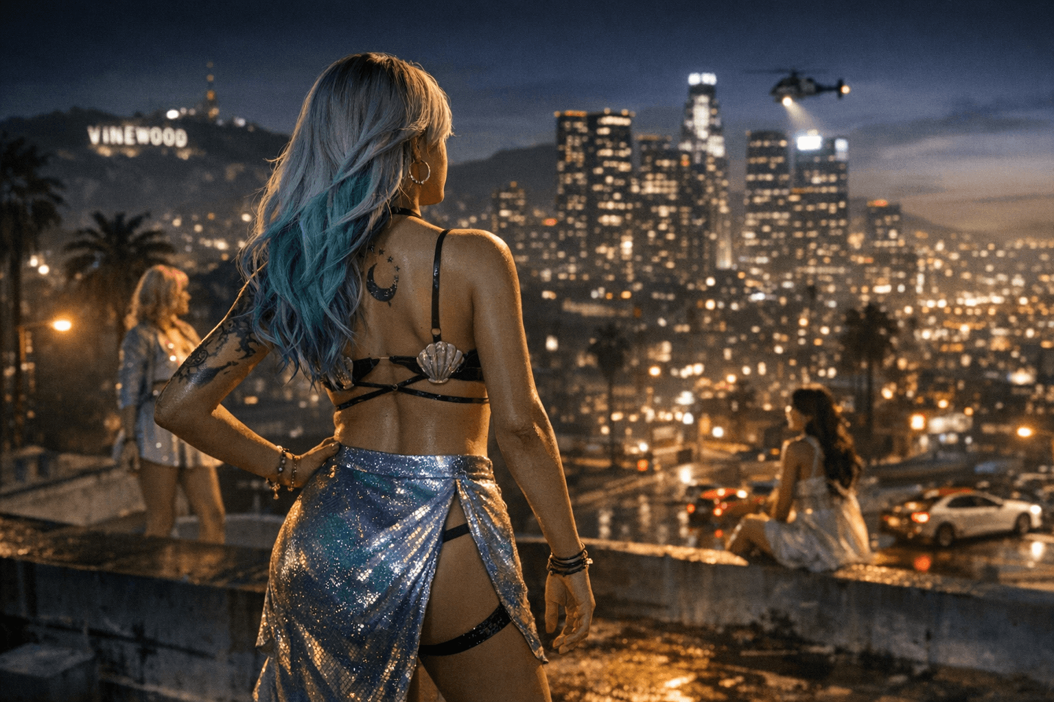 NoctMods Releases Nereid Dream Set Clothing Pack for GTA V Female Model