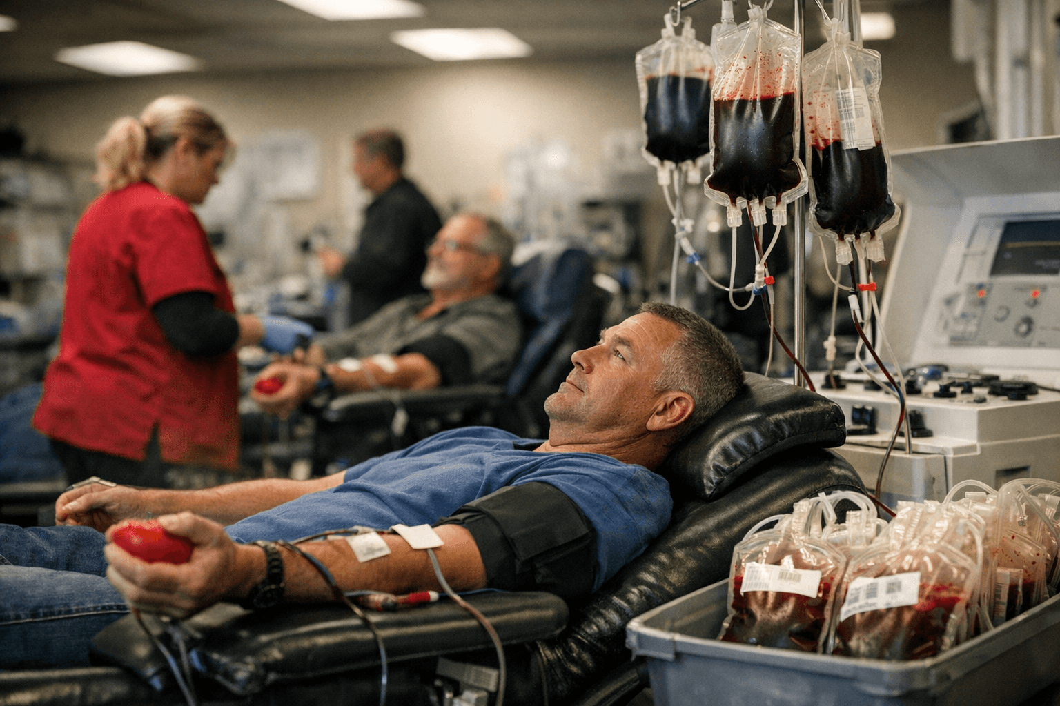 JRMC Blood Drive Collects 42 Life-Saving Products From 32 Donors