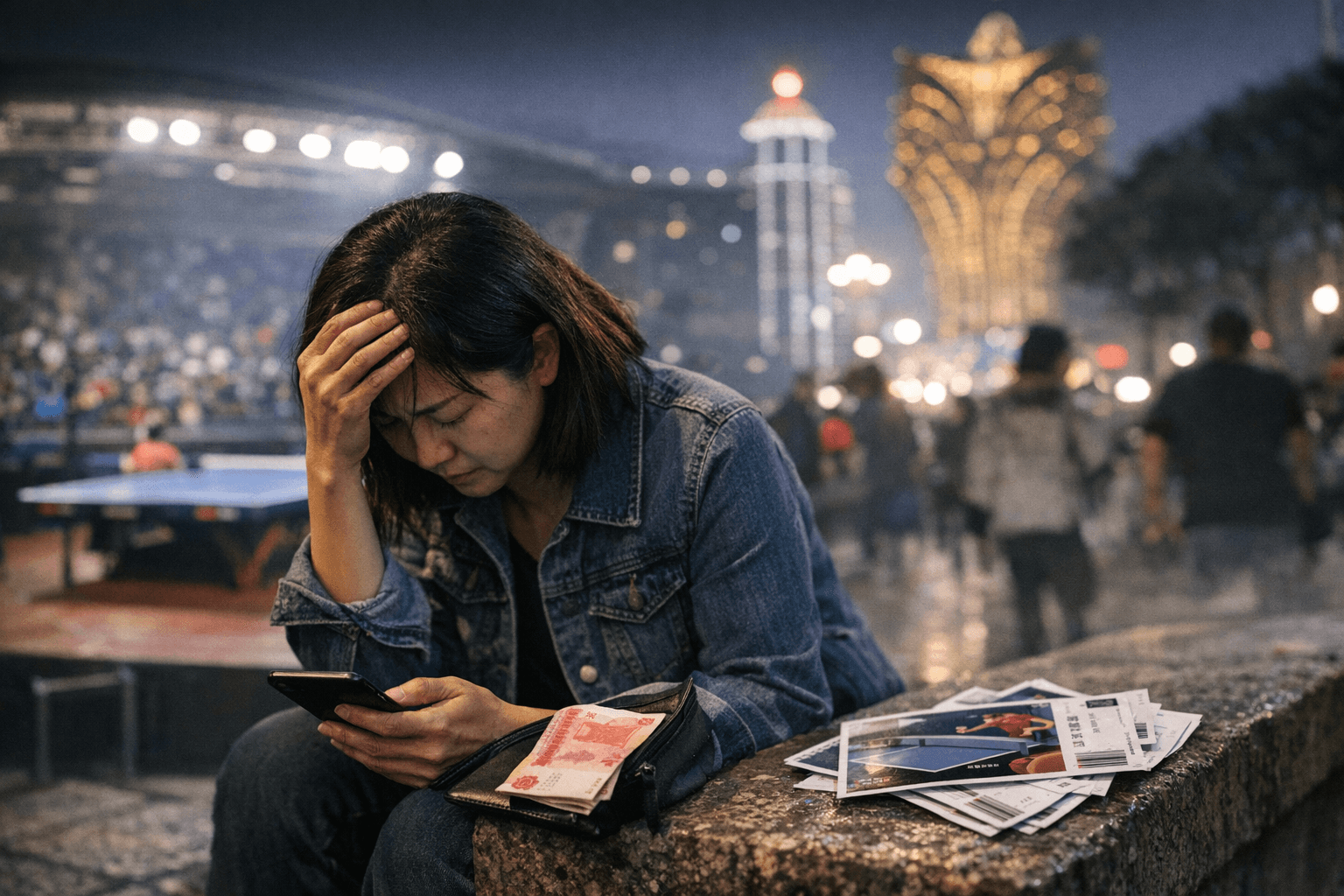 Macau Woman Loses 160,000 Yuan in Table Tennis Ticket Scam