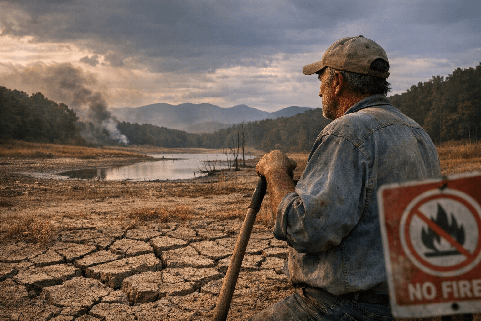McDowell County Now Under Moderate Drought as Rainfall Relief Remains Unlikely
