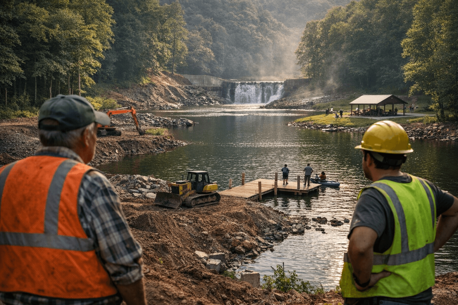 Berwind Lake Renovations Aim to Revive Recreation, Tourism Near War
