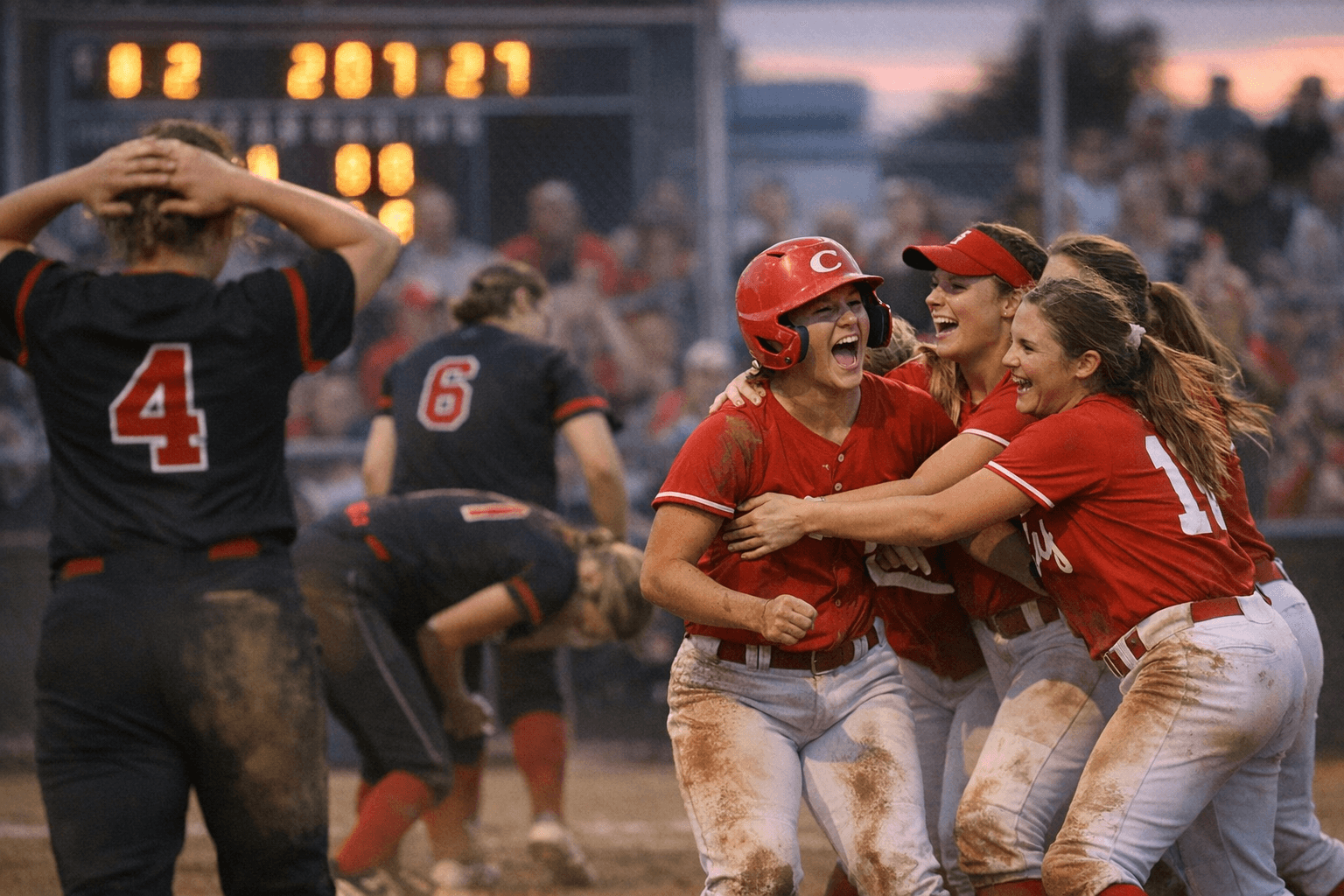 Tell City Marksmen Edge Southridge Raiders 14-13 in Softball Thriller