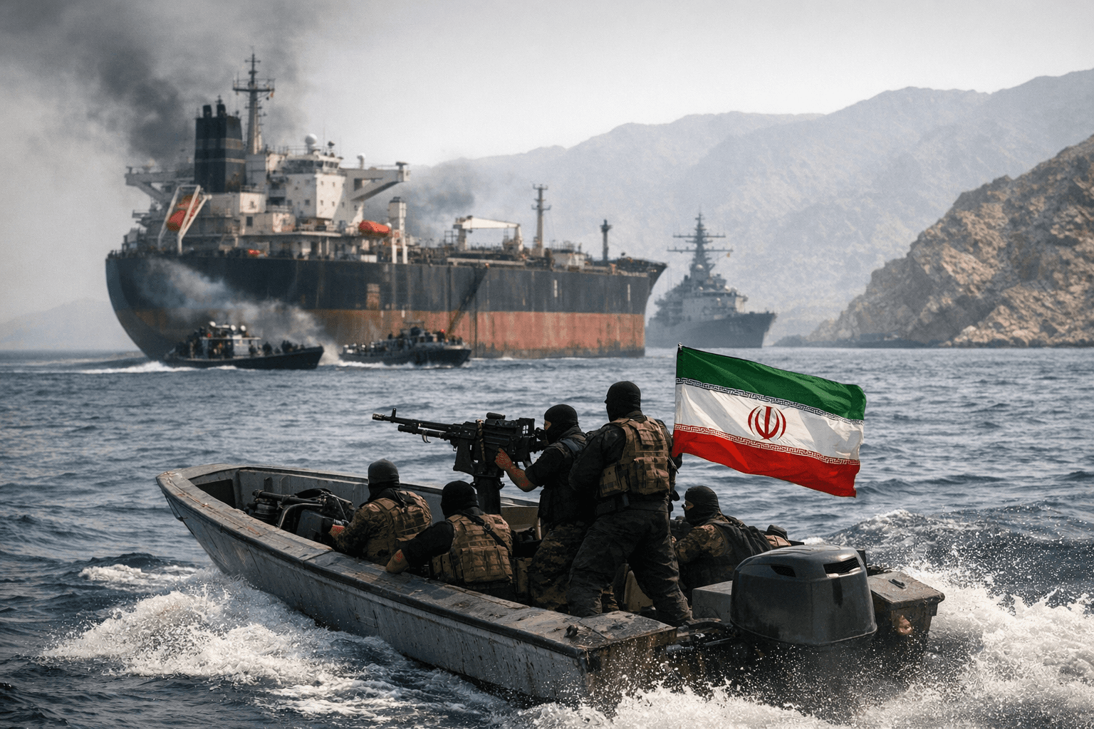 Strait of Hormuz Remains Closed as Trump Demands Iran End Tolls