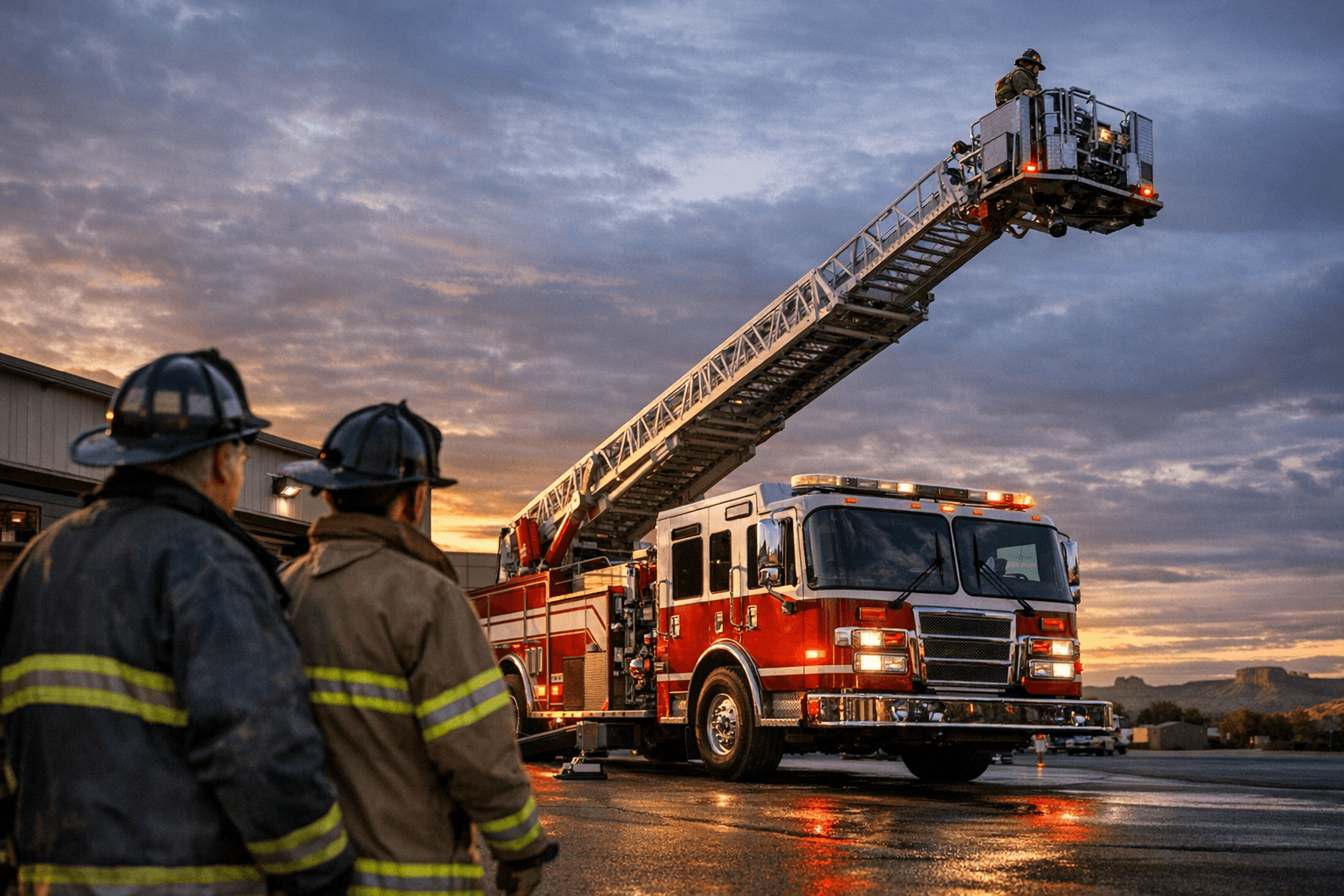 San Juan County Fire Department Lands $1 Million Ladder Truck Grant