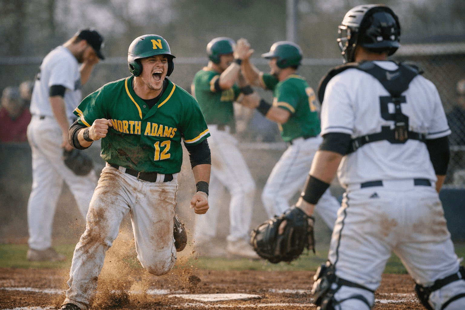 North Adams Baseball Tops Whiteoak 10-5 in SHAC Contest