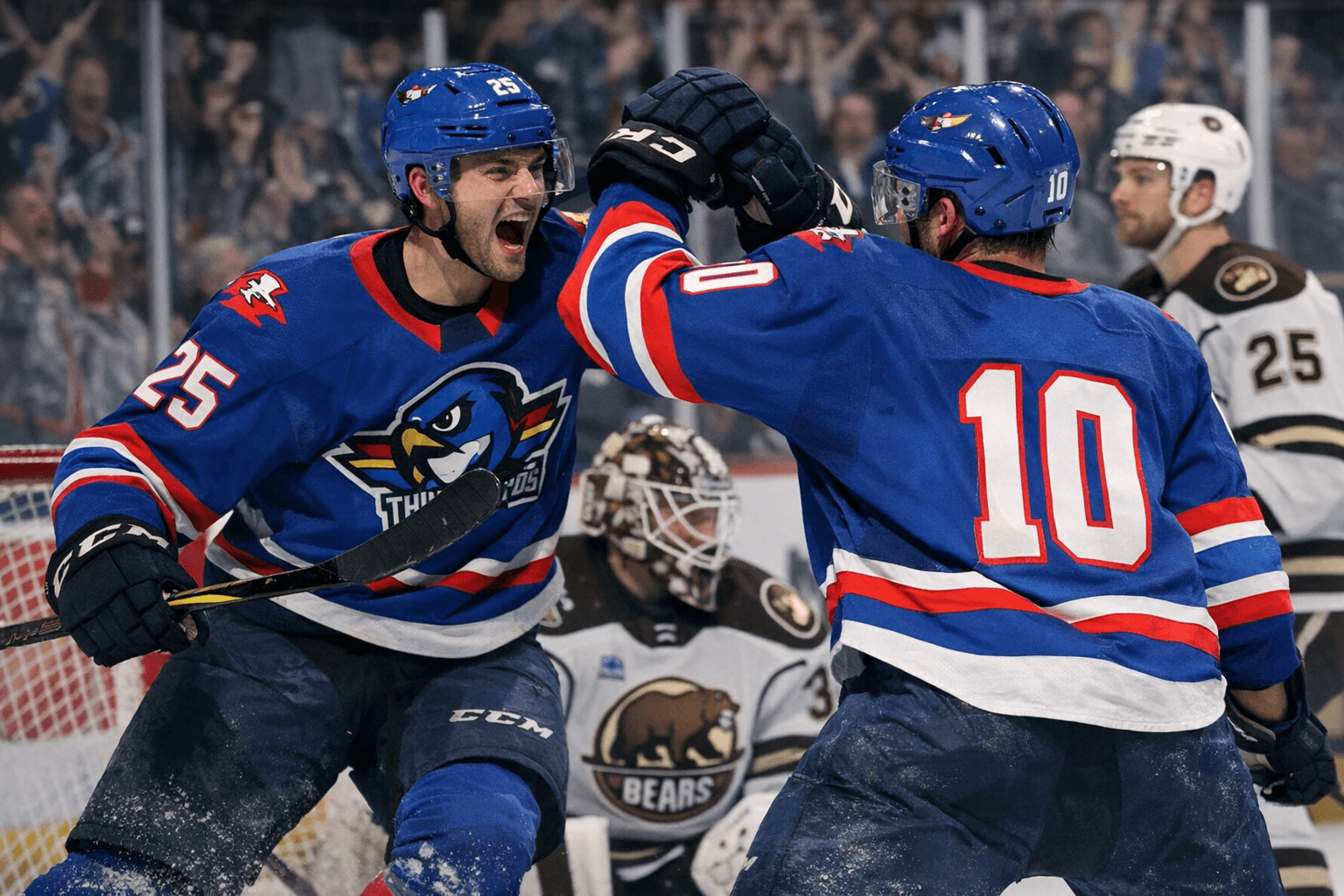 Thunderbirds Power Play Fuels 4-2 Win Over Hershey Bears