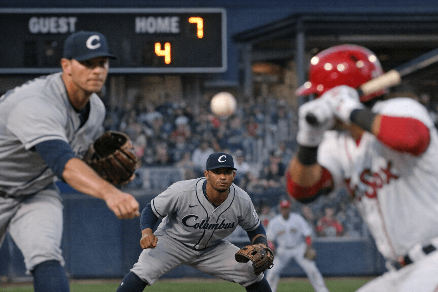 Clippers Down WooSox 7-4, Allen Leads Balanced Columbus Attack