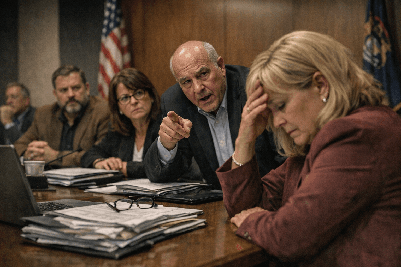 Grand Traverse Commissioners Confront Treasurer Over Delayed Financial Reconciliations