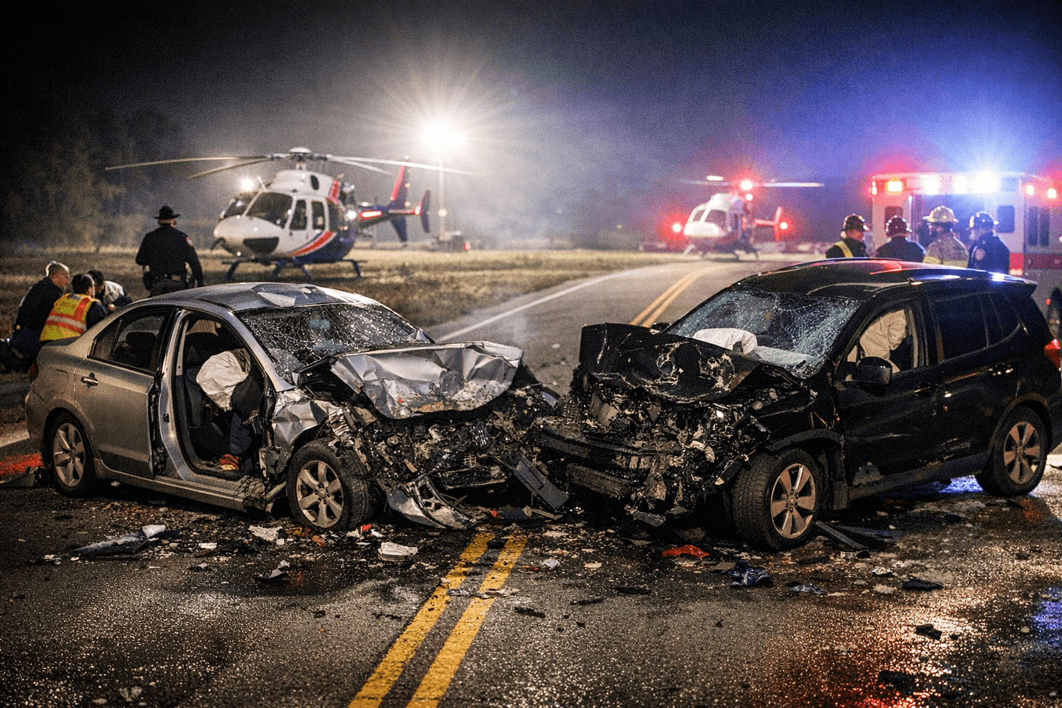 Decatur County Head-On Crash Injures Three, April Blotter Reveals