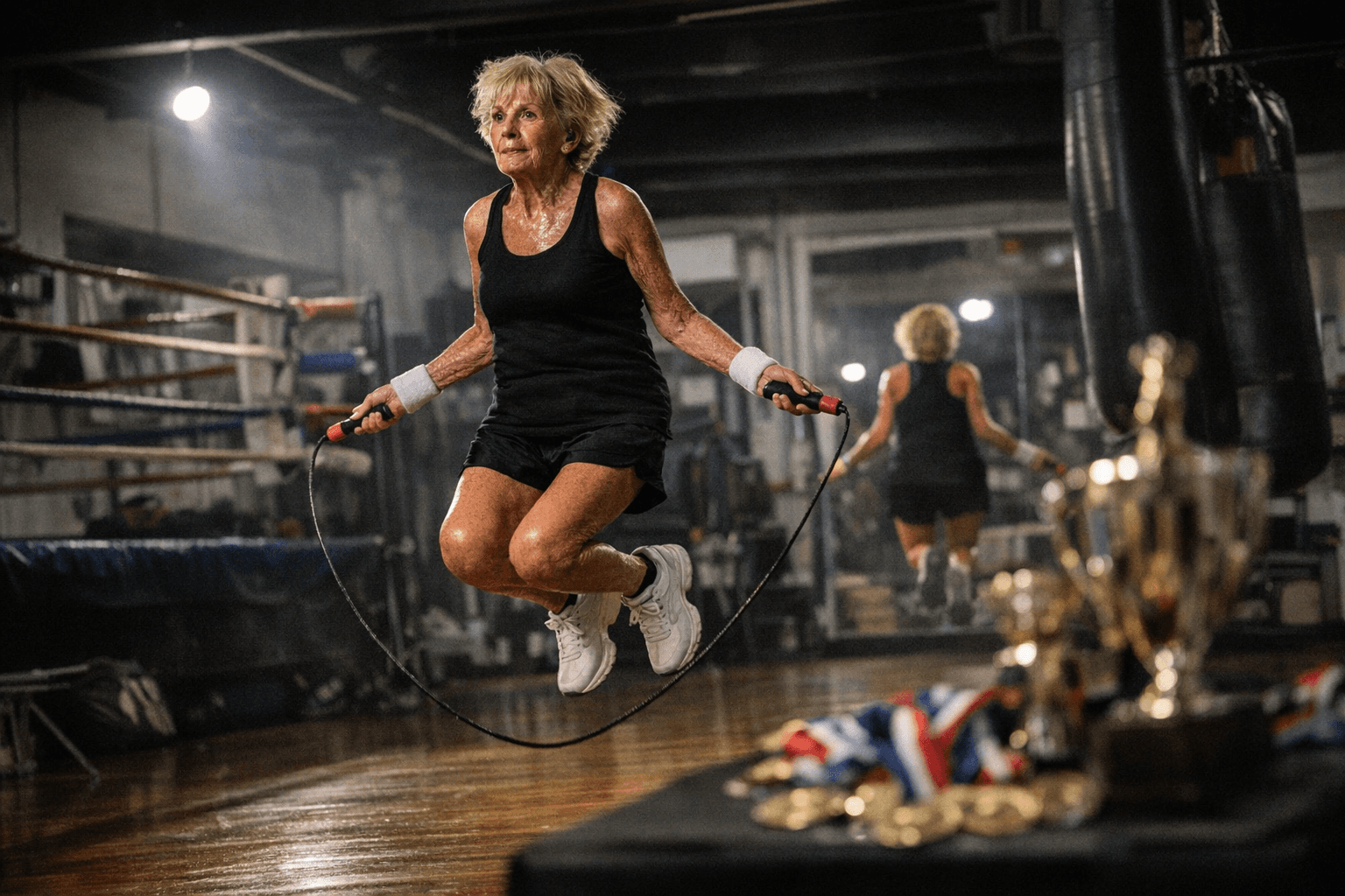 At 82, Beverly Hills Jump Rope Queen Holds 11 Guinness World Records
