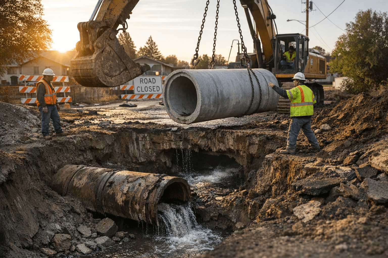N. Cedar Street Closes April 8 for Culvert Replacement Under Roadway