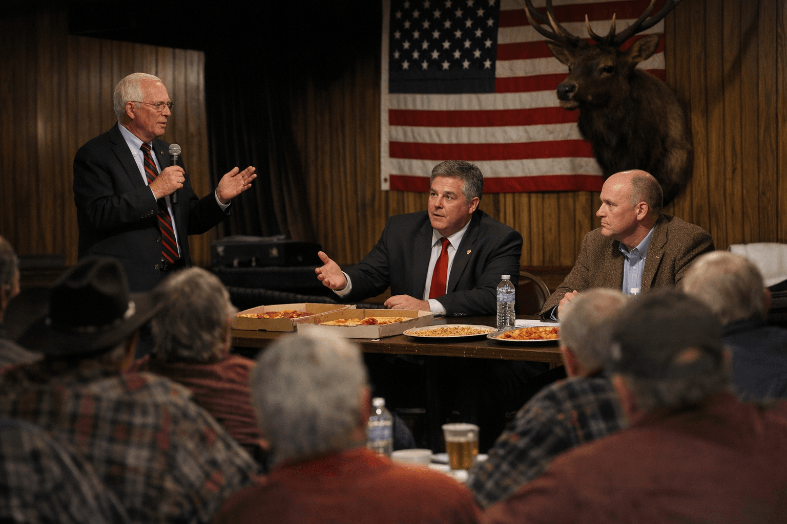 Baker County GOP Hosts Pizza Forum With Diehl, Bentz on State Tax Issues