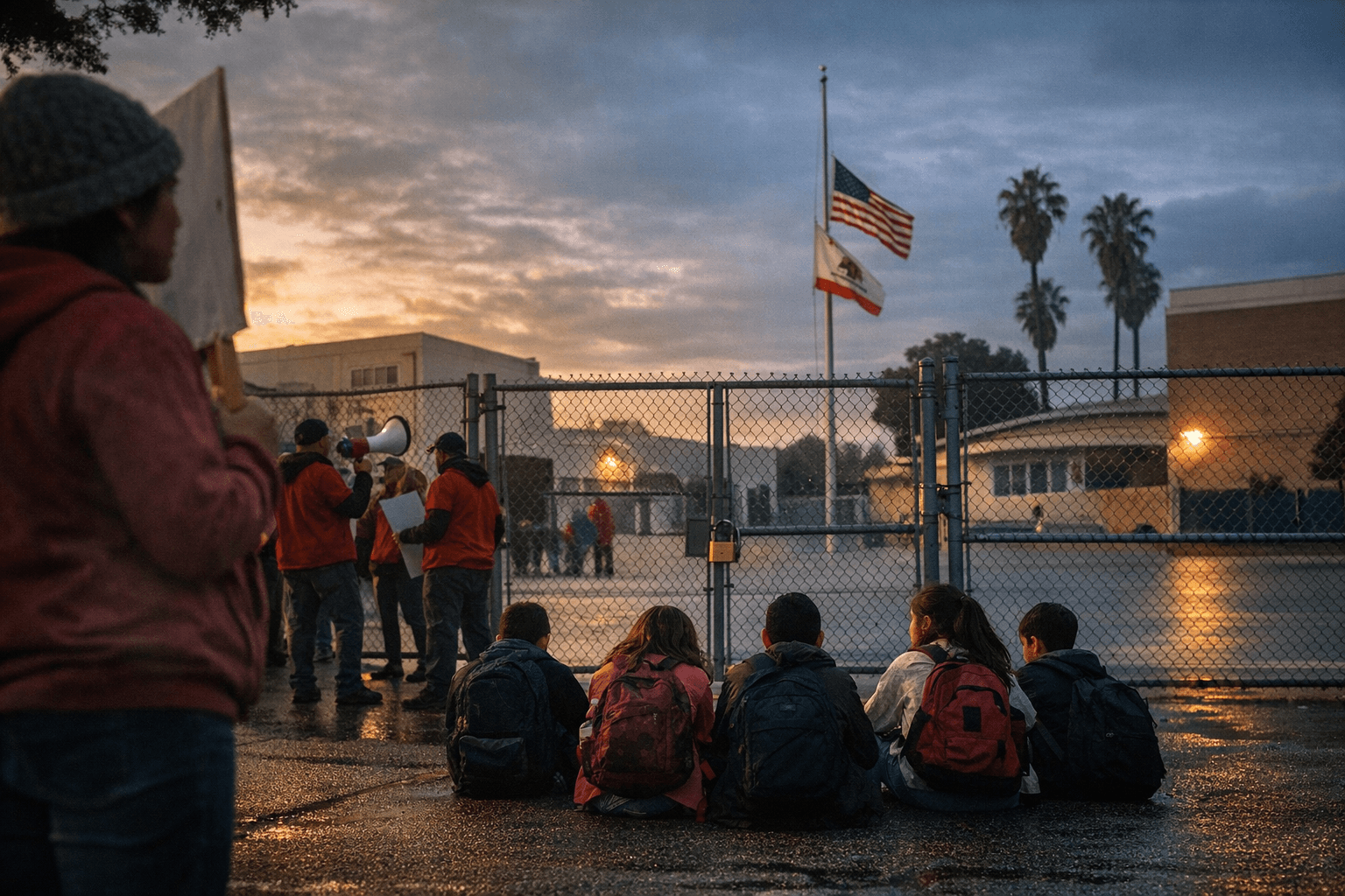 LAUSD Faces Unprecedented Triple Union Strike Deadline, 400,000 Students at Risk