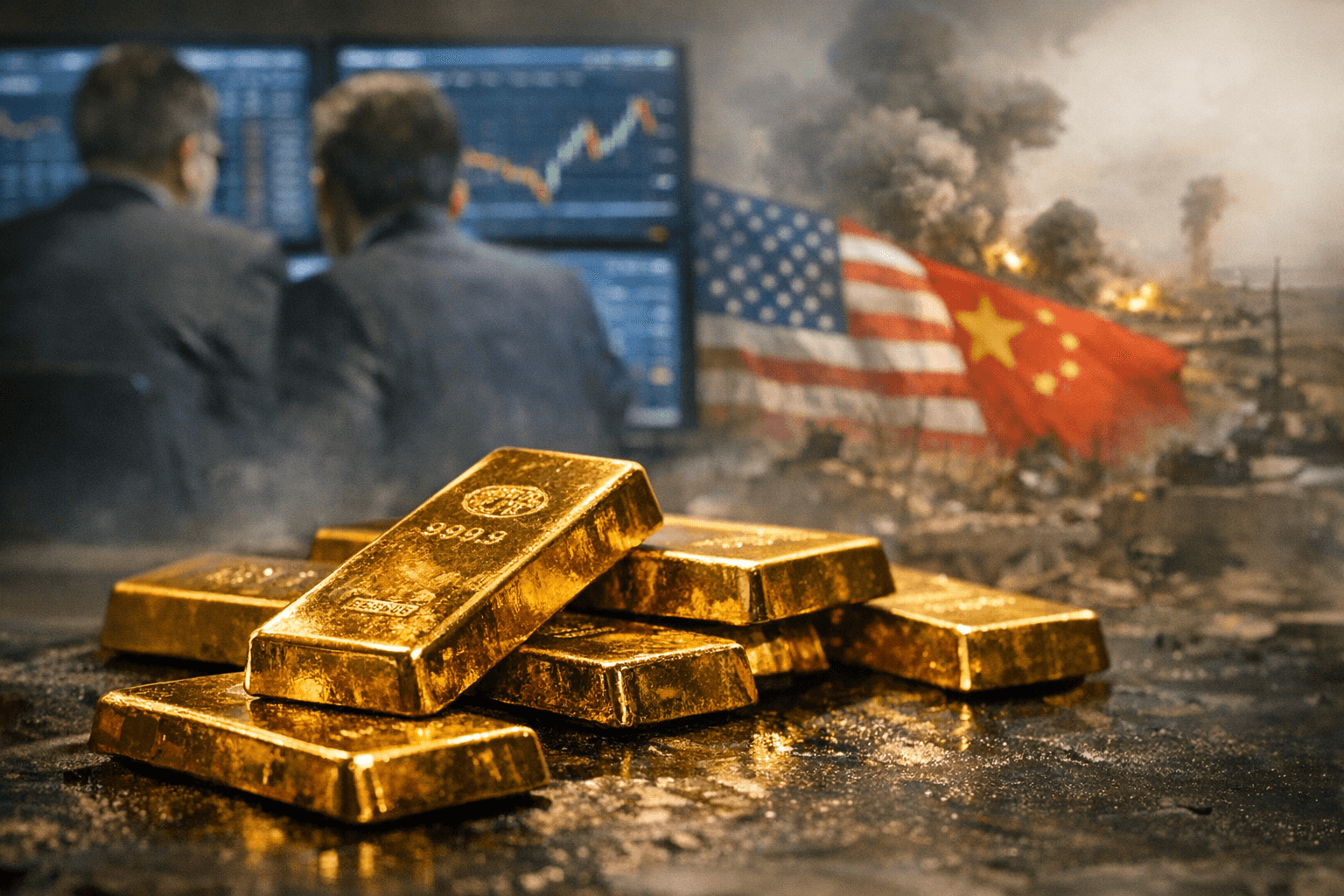 Goldman Sachs, ANZ See Gold's Recent Selloff as Temporary Amid Geopolitical Tensions