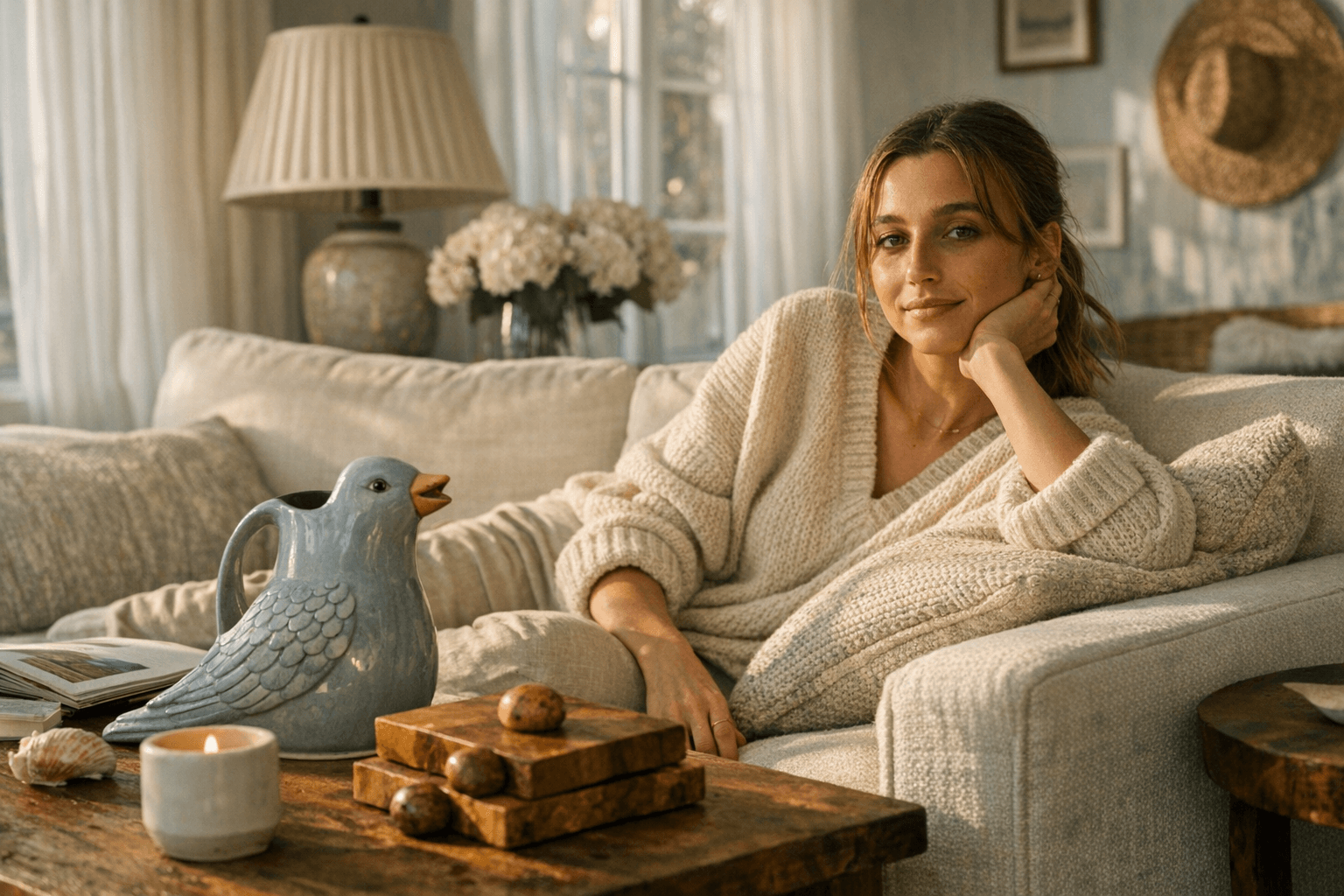 Emma Chamberlain's West Elm Collab Brings Whimsy to Coastal Grandmother Homes
