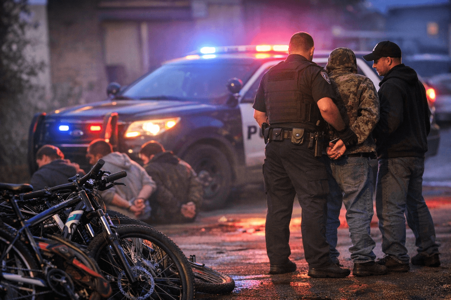 Duluth Police Recover $5,000 in Stolen Bikes, Arrest Four Suspects