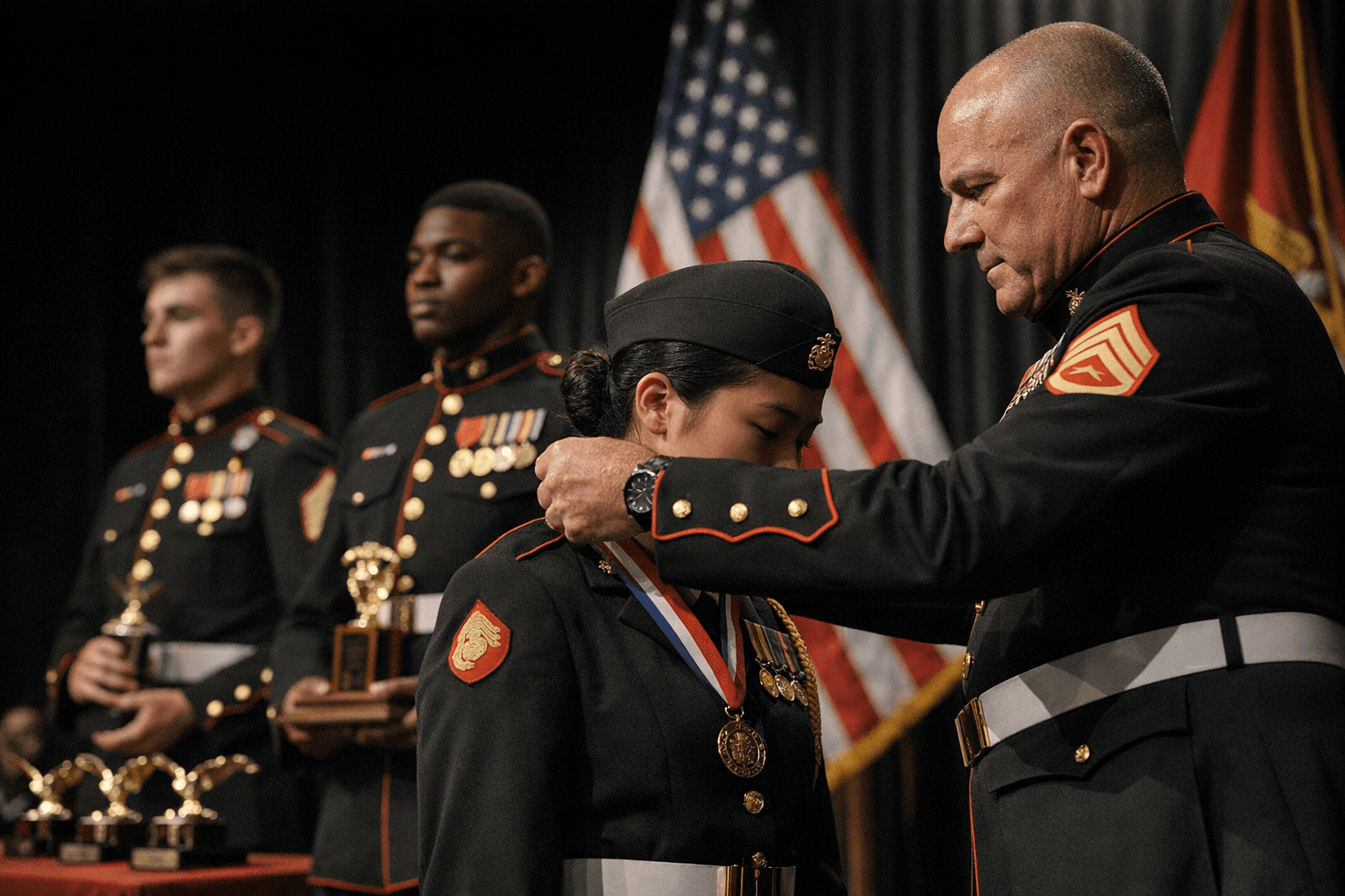 Rockwall Marine Corps JROTC Honors Top Cadets at Annual Ceremony