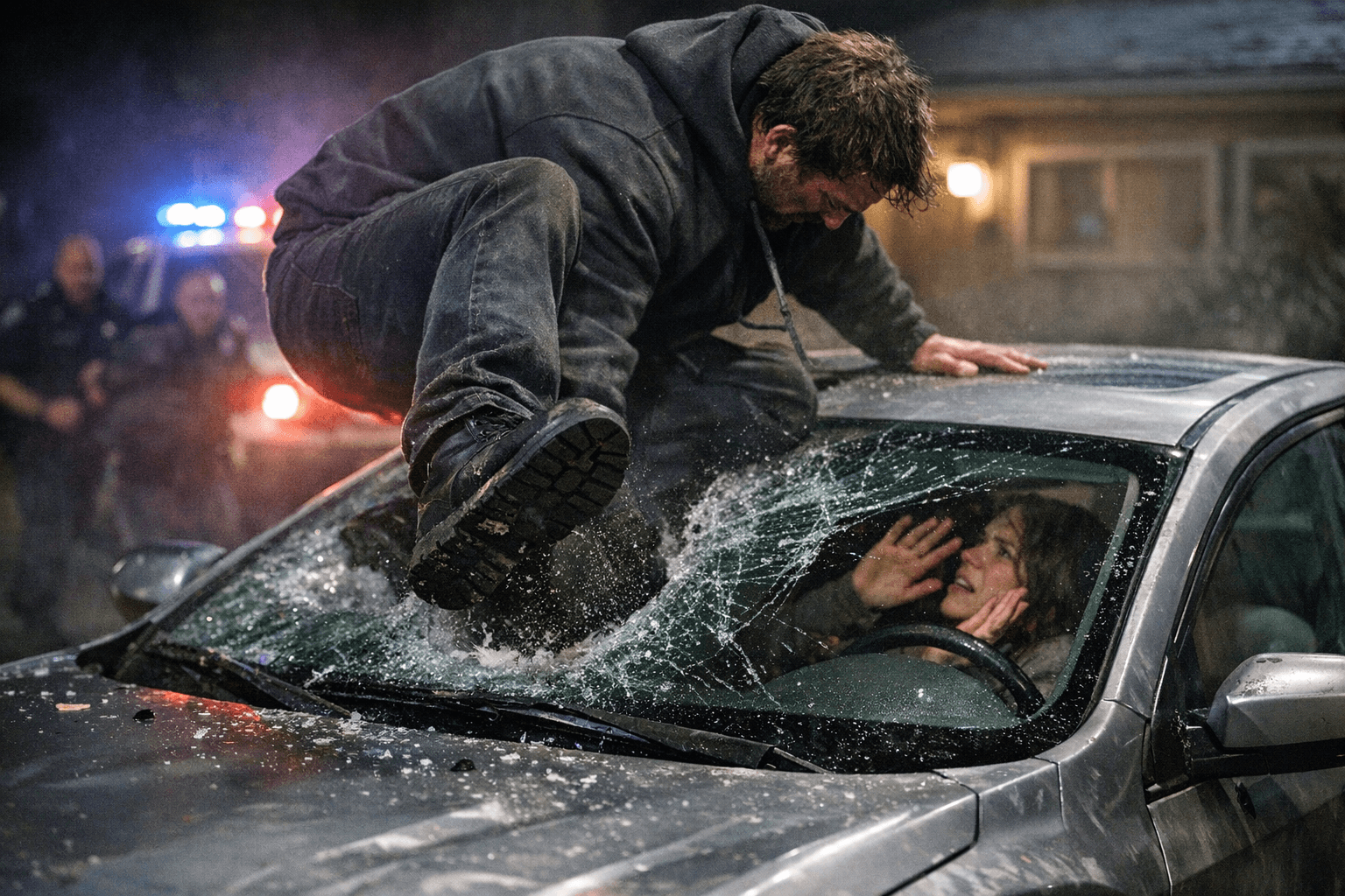 McKinleyville Man Arrested After Jumping on Girlfriend's Car, Kicking Windshield