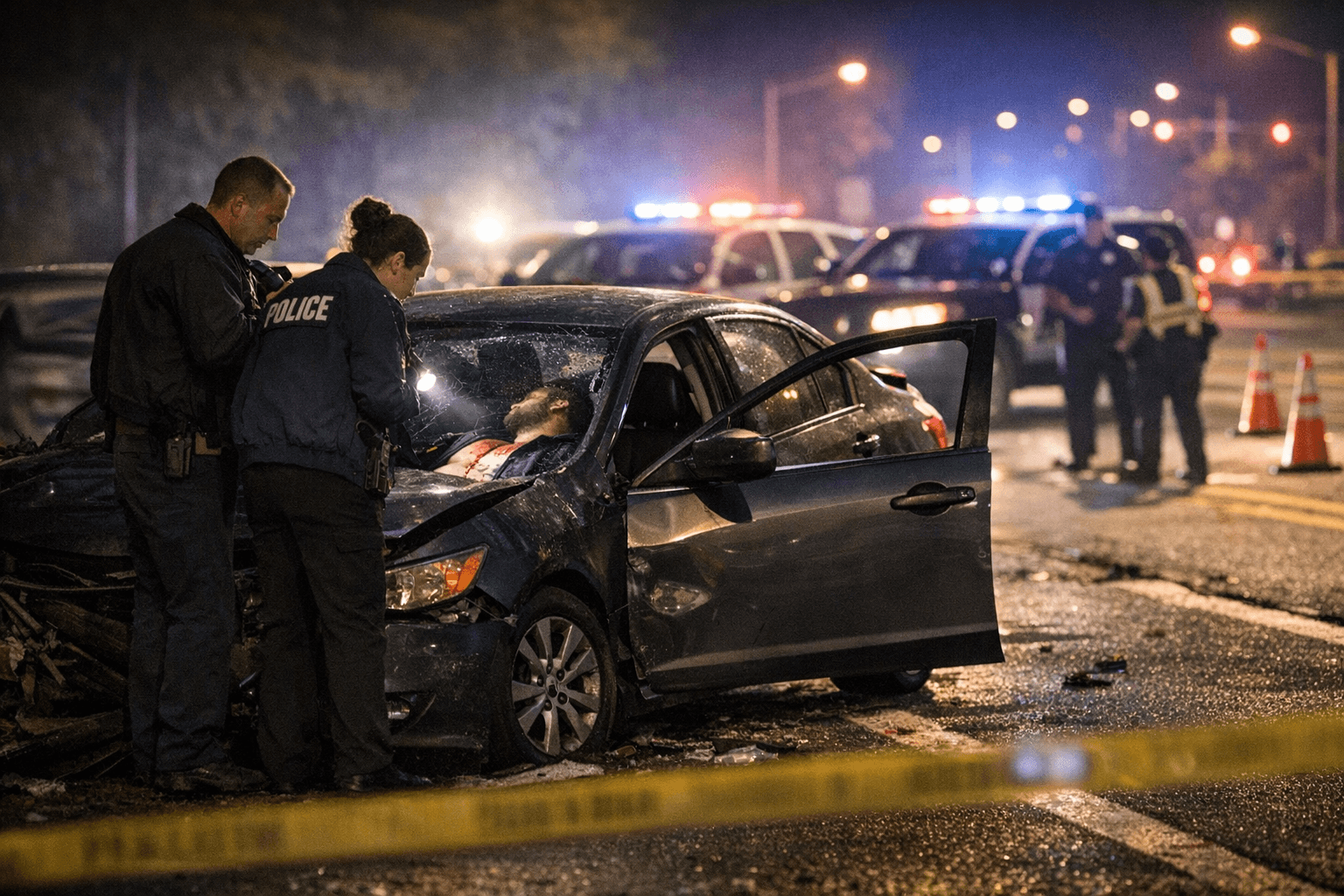 Man Shot Dead Inside Car on Branch Avenue, Road Closures Follow