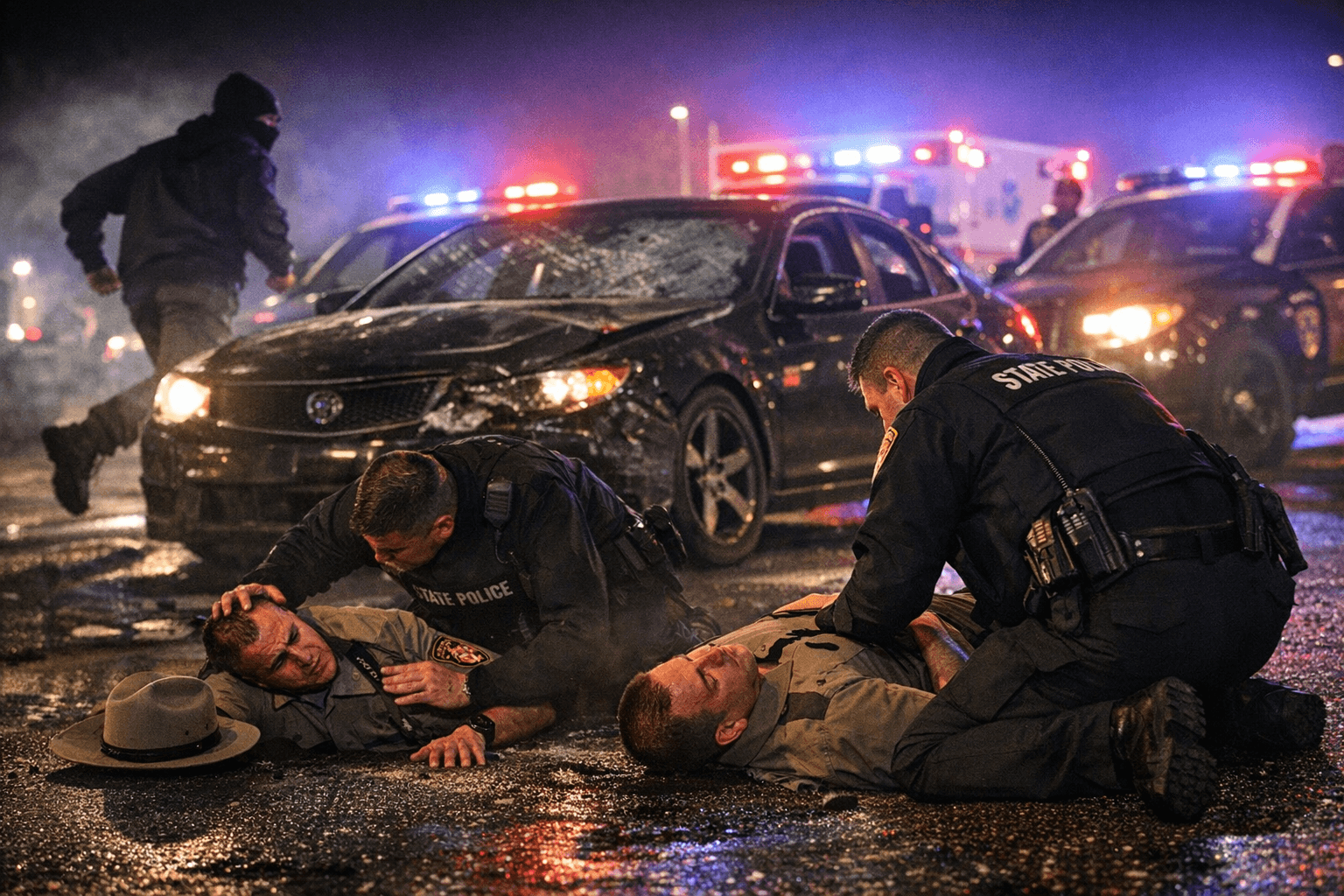 Philadelphia Man Charged After Striking Two Troopers at Prince George's Car Rallies